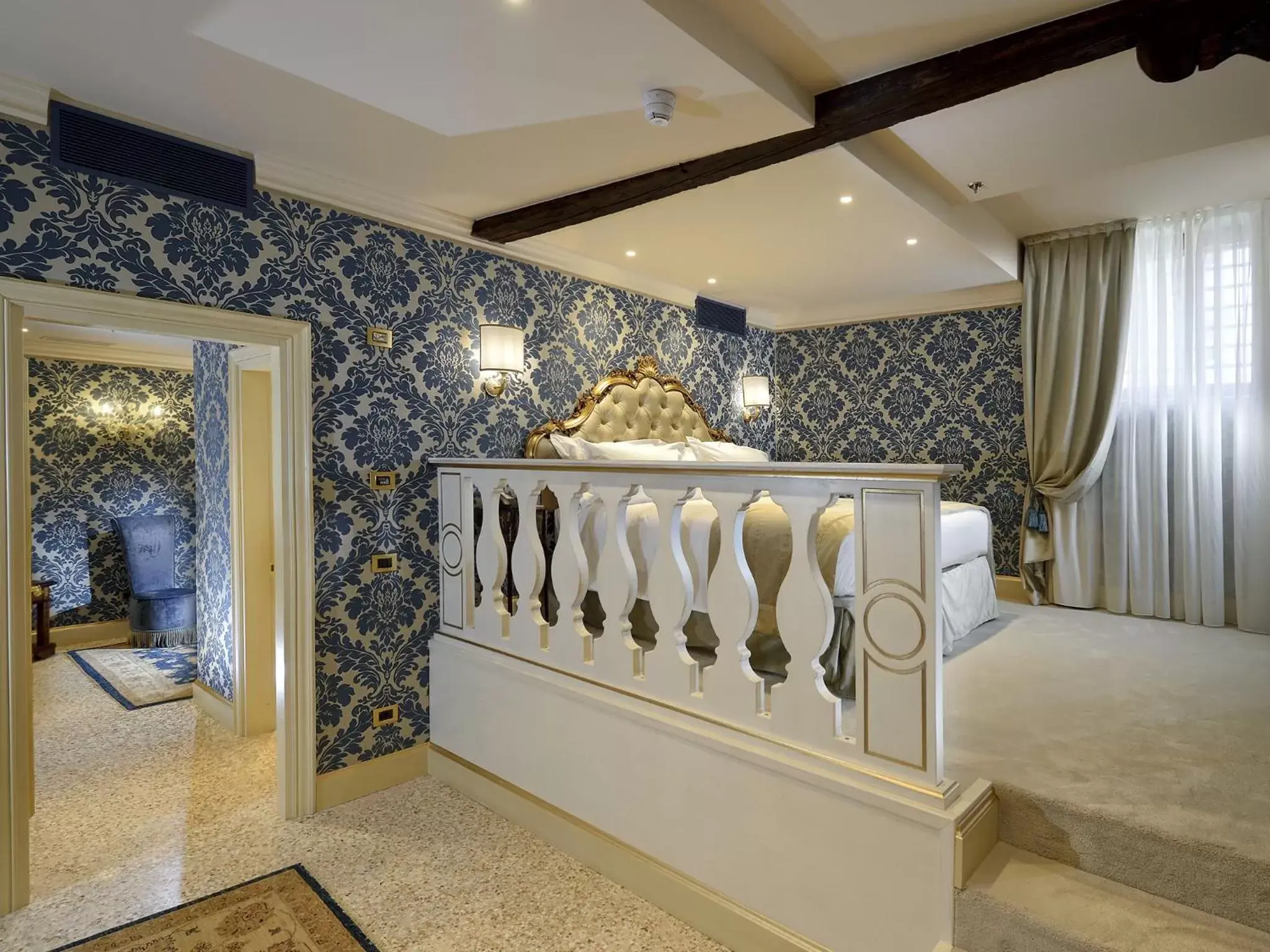 Bedroom, Bed in Hotel Ai Cavalieri di Venezia Bedroom, Bed in Hotel Ai Cavalieri di Venezia