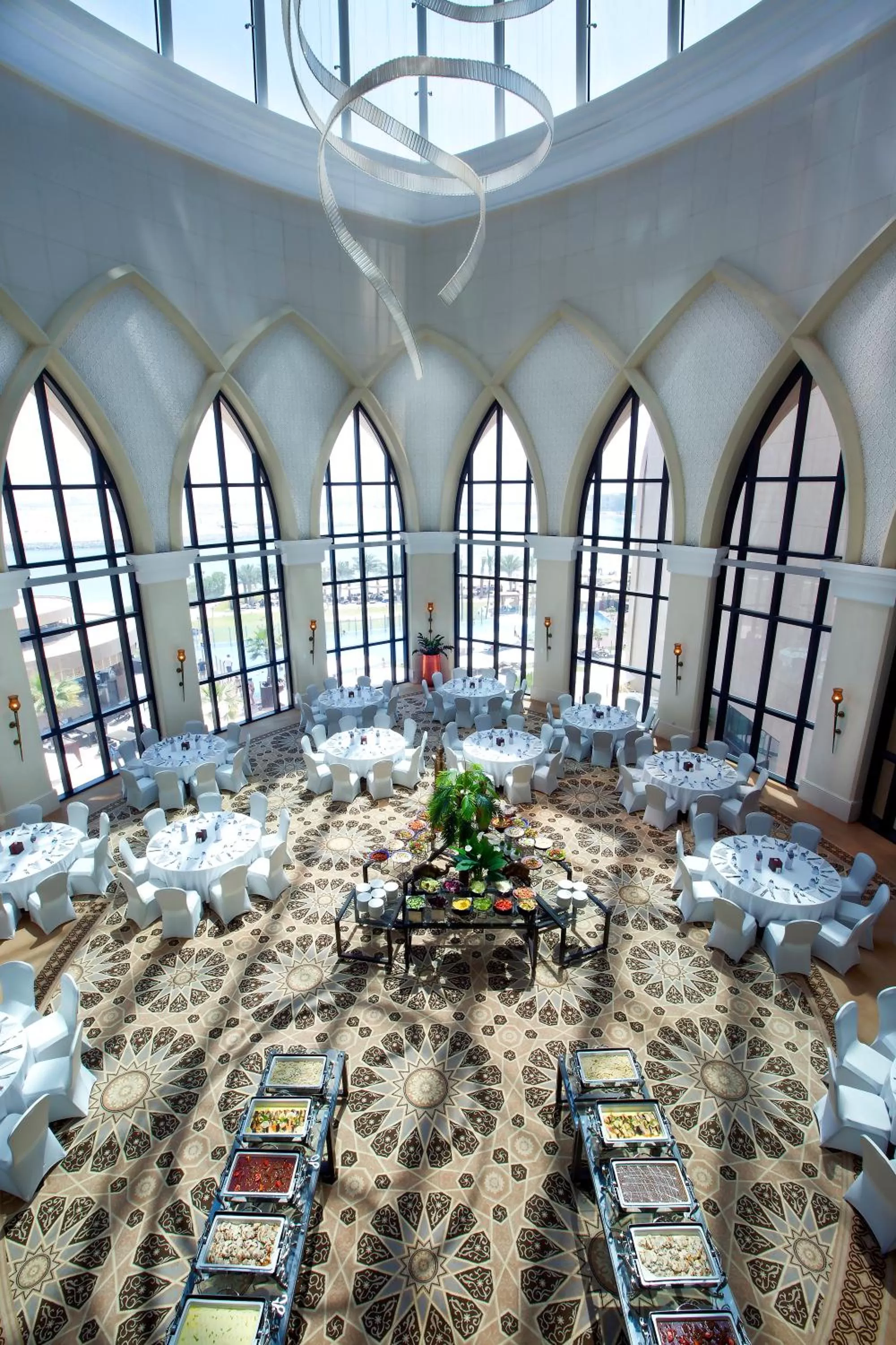 BBQ facilities in Bab Al Qasr Hotel