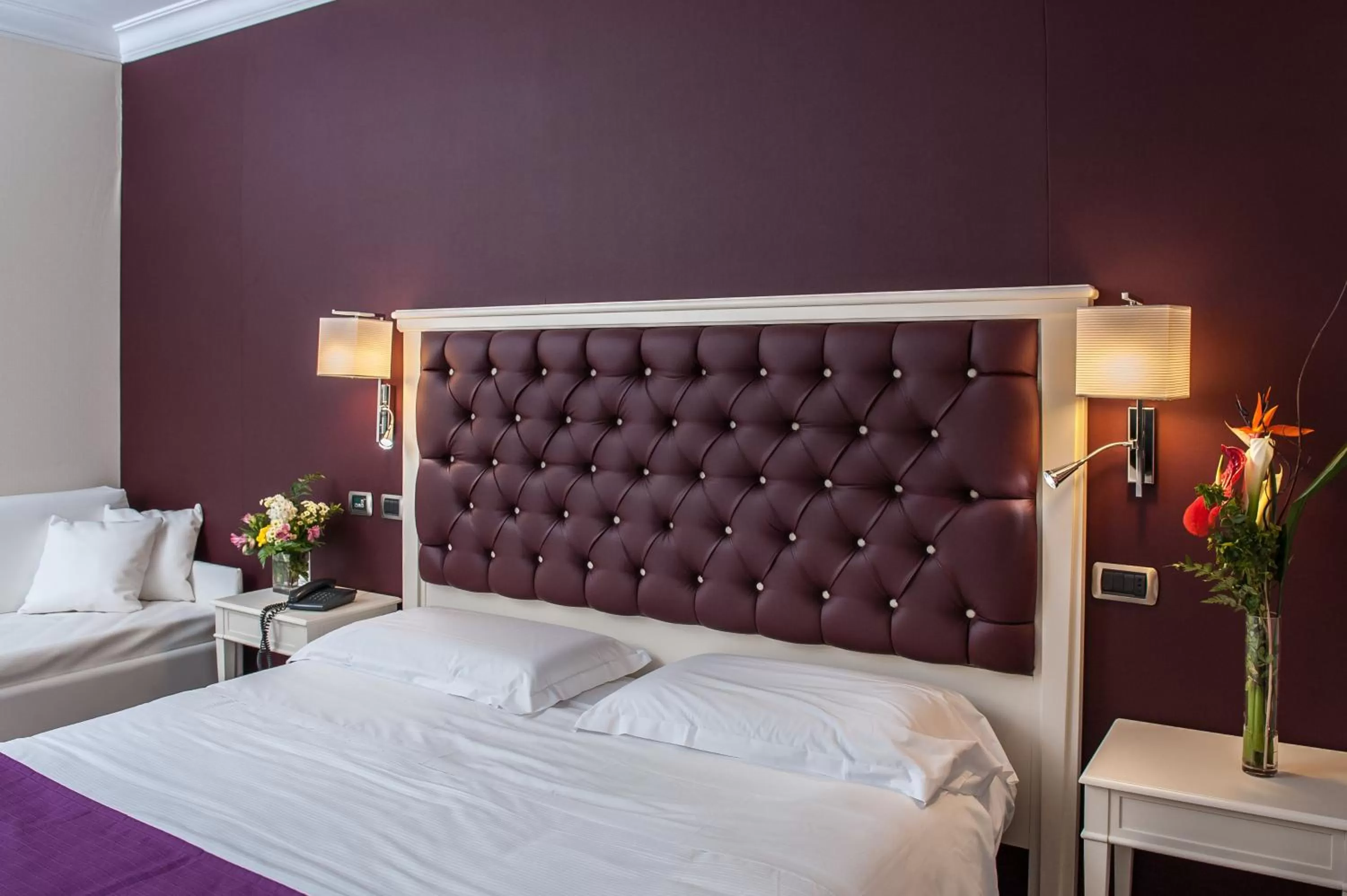 Bedroom, Bed in Trilussa Palace Hotel Congress & Spa