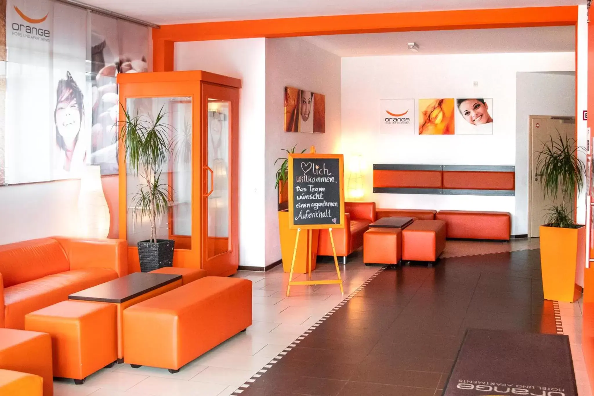 Lobby or reception, Lobby/Reception in Orange Hotel und Apartments