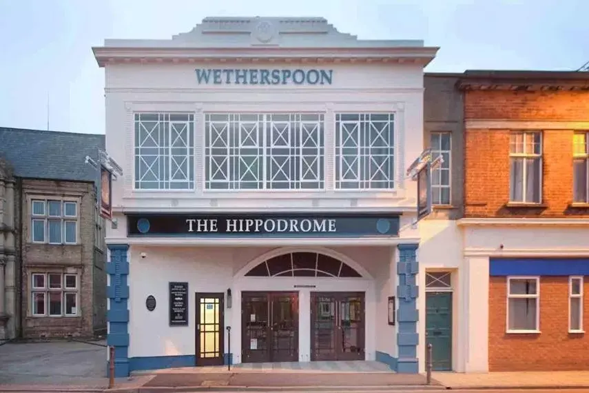 Facade/entrance, Property Building in The Hippodrome Wetherspoon