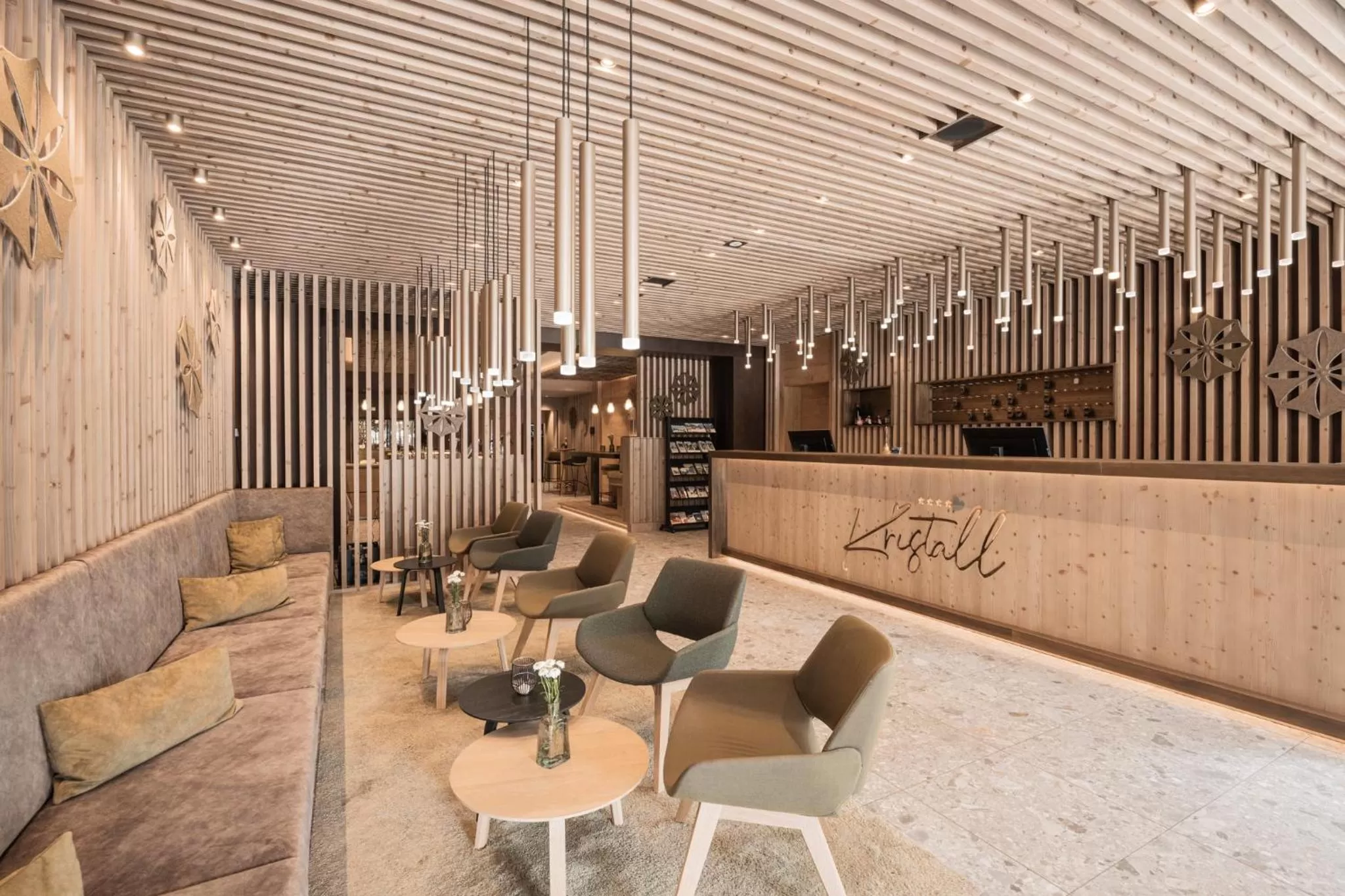 Lobby or reception in Hotel Kristall - Adults only