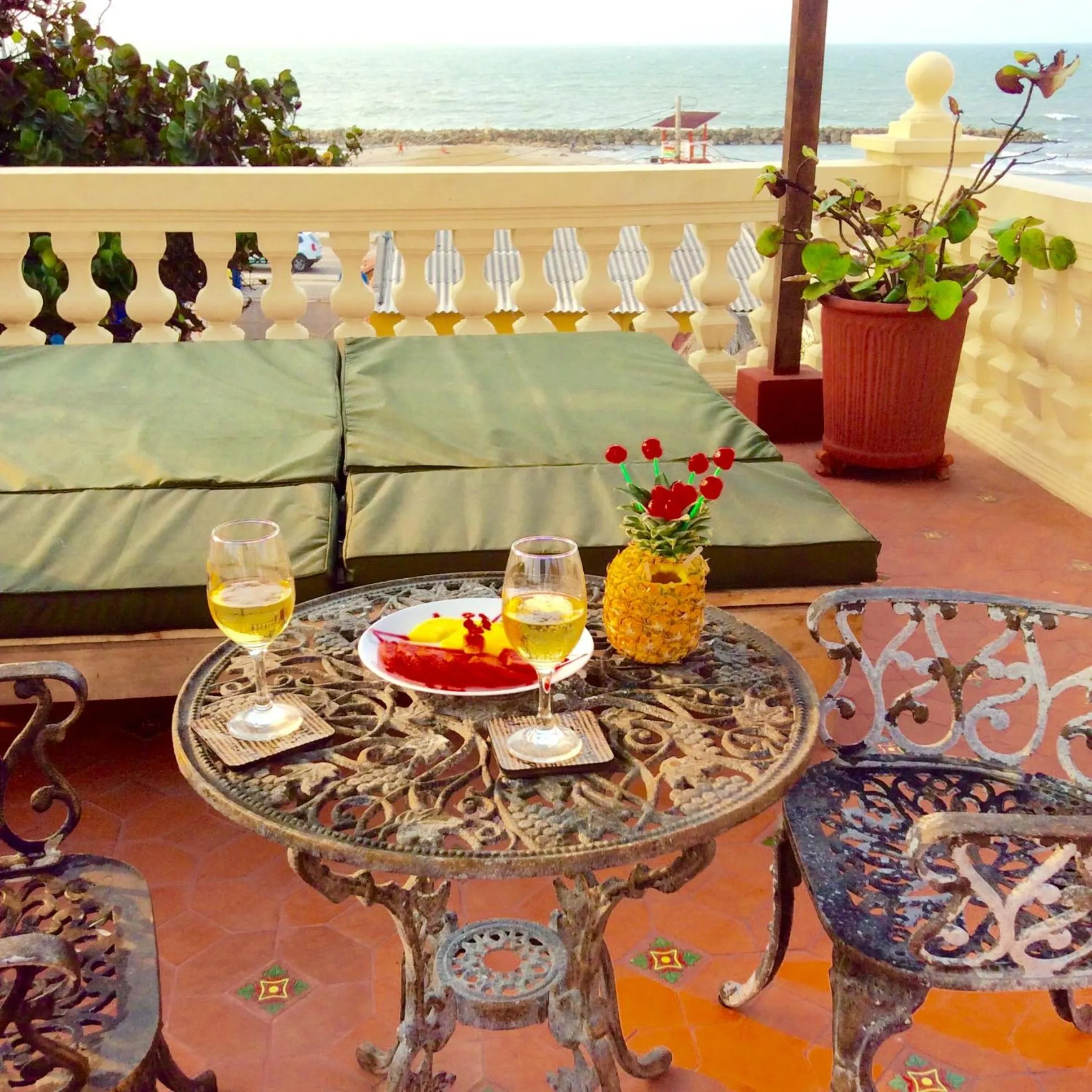 Sea view in Hotel Boutique Castillo Ines Maria