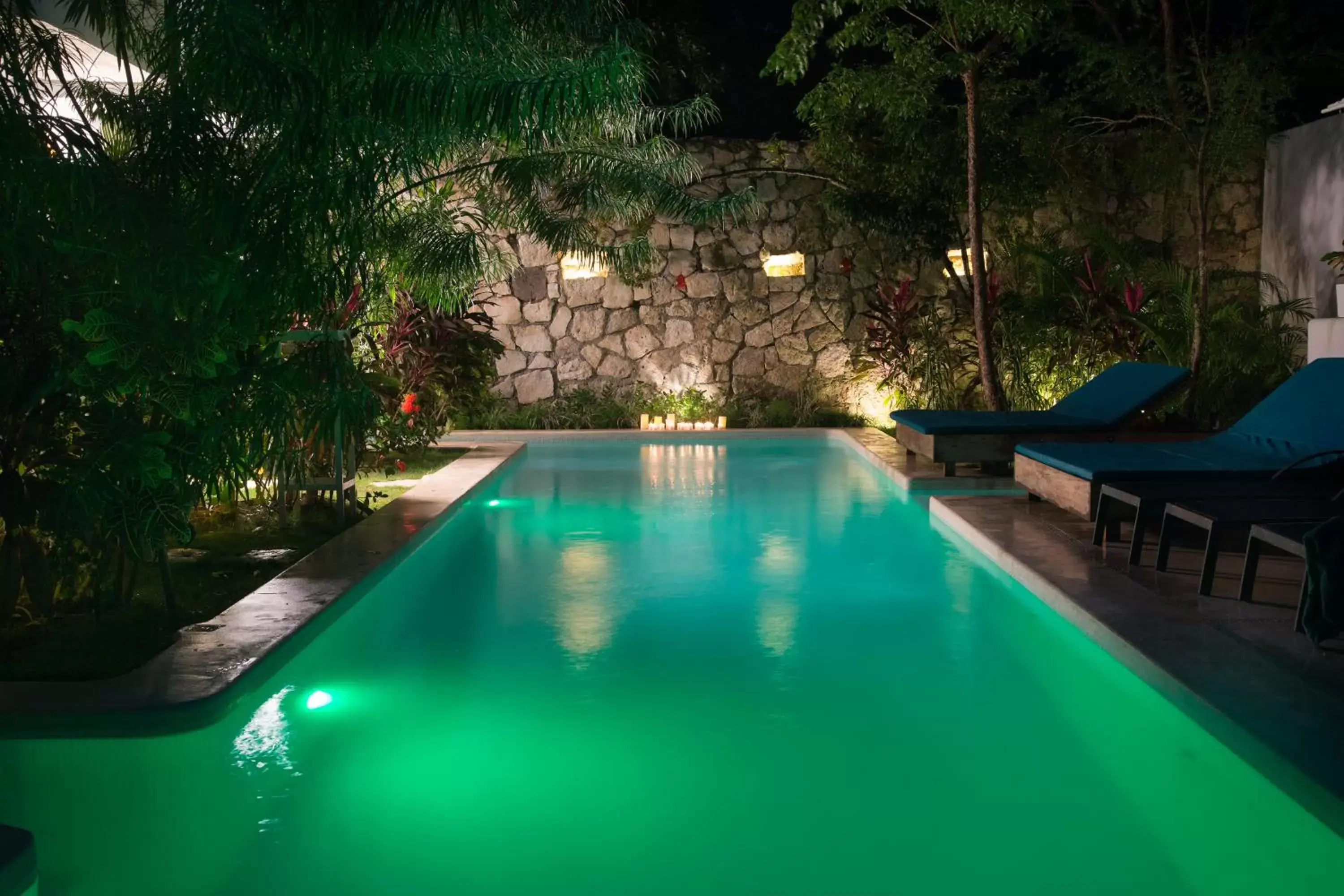 Decorative detail, Swimming Pool in LiveTulum