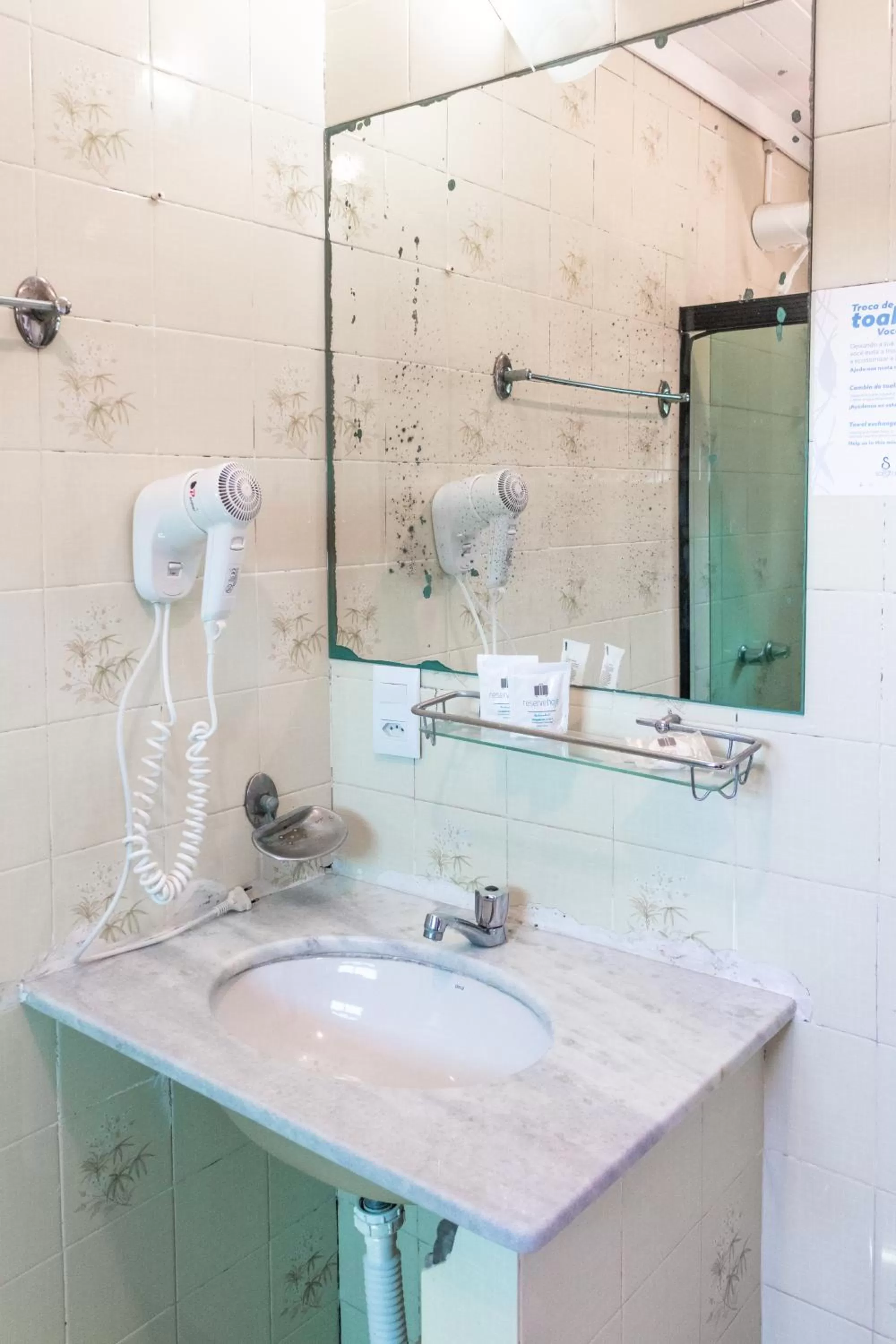 Shower in Pousada dos Coqueiros Búzios