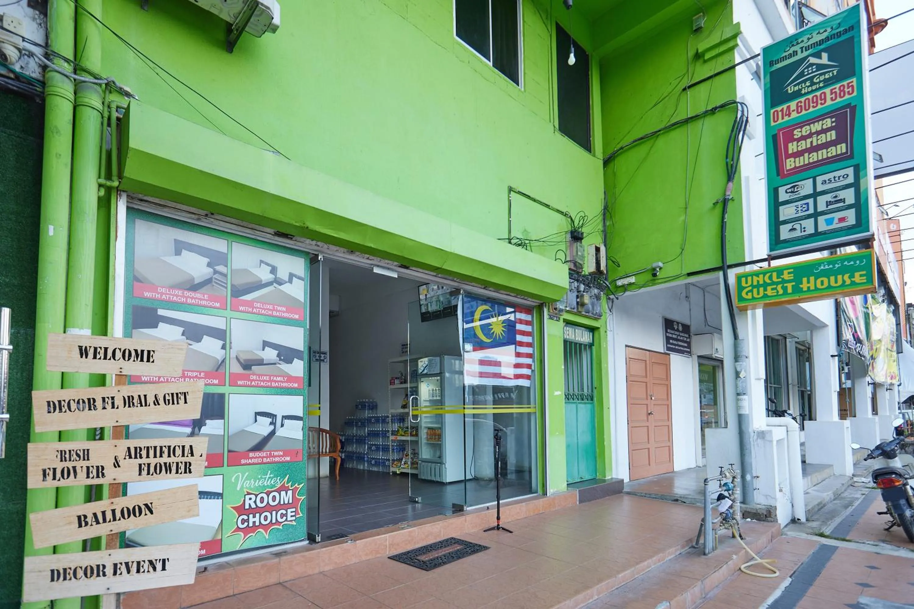 Property building in Uncle Guesthouse Kuala Terengganu