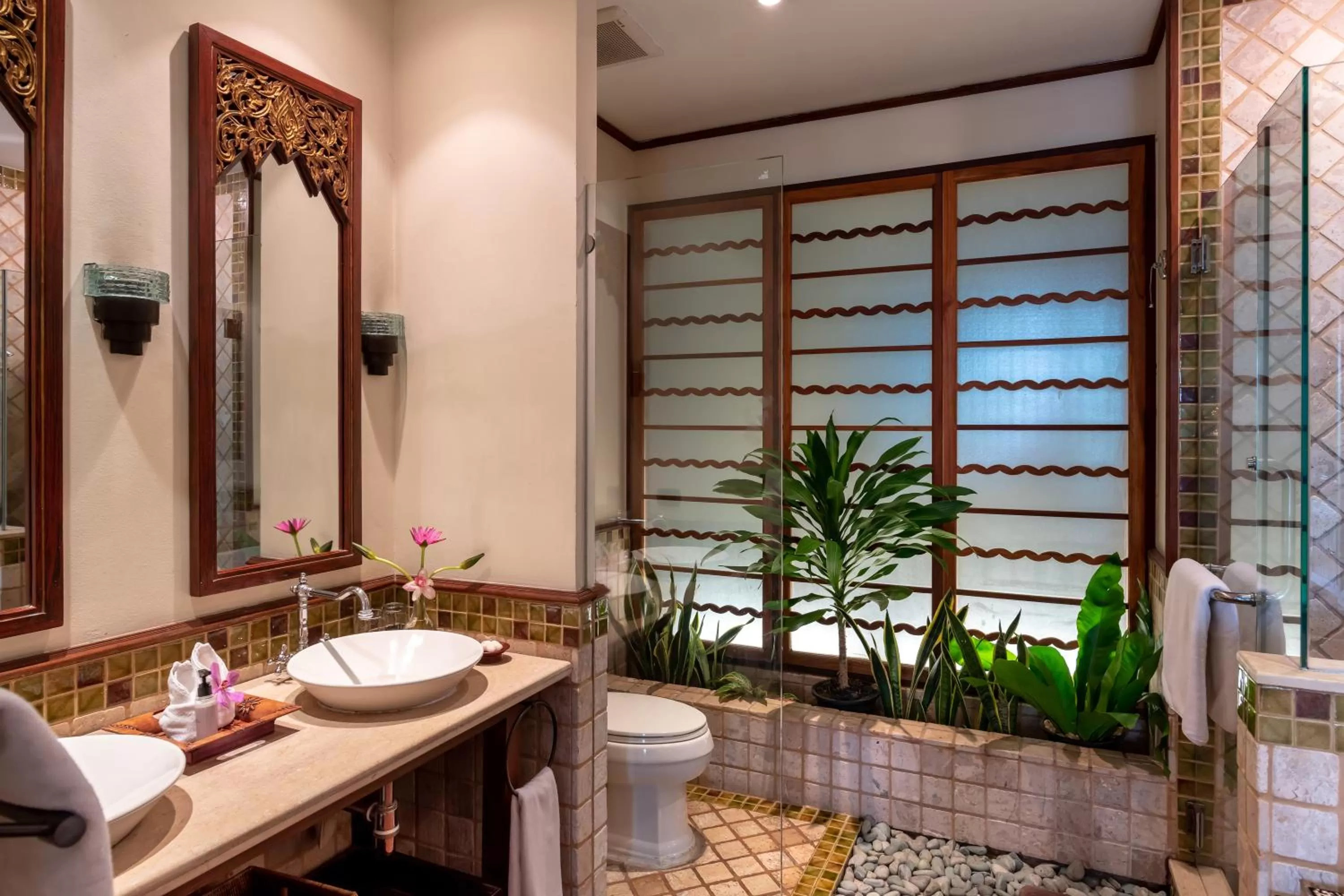 Shower in Ariyasom Villa