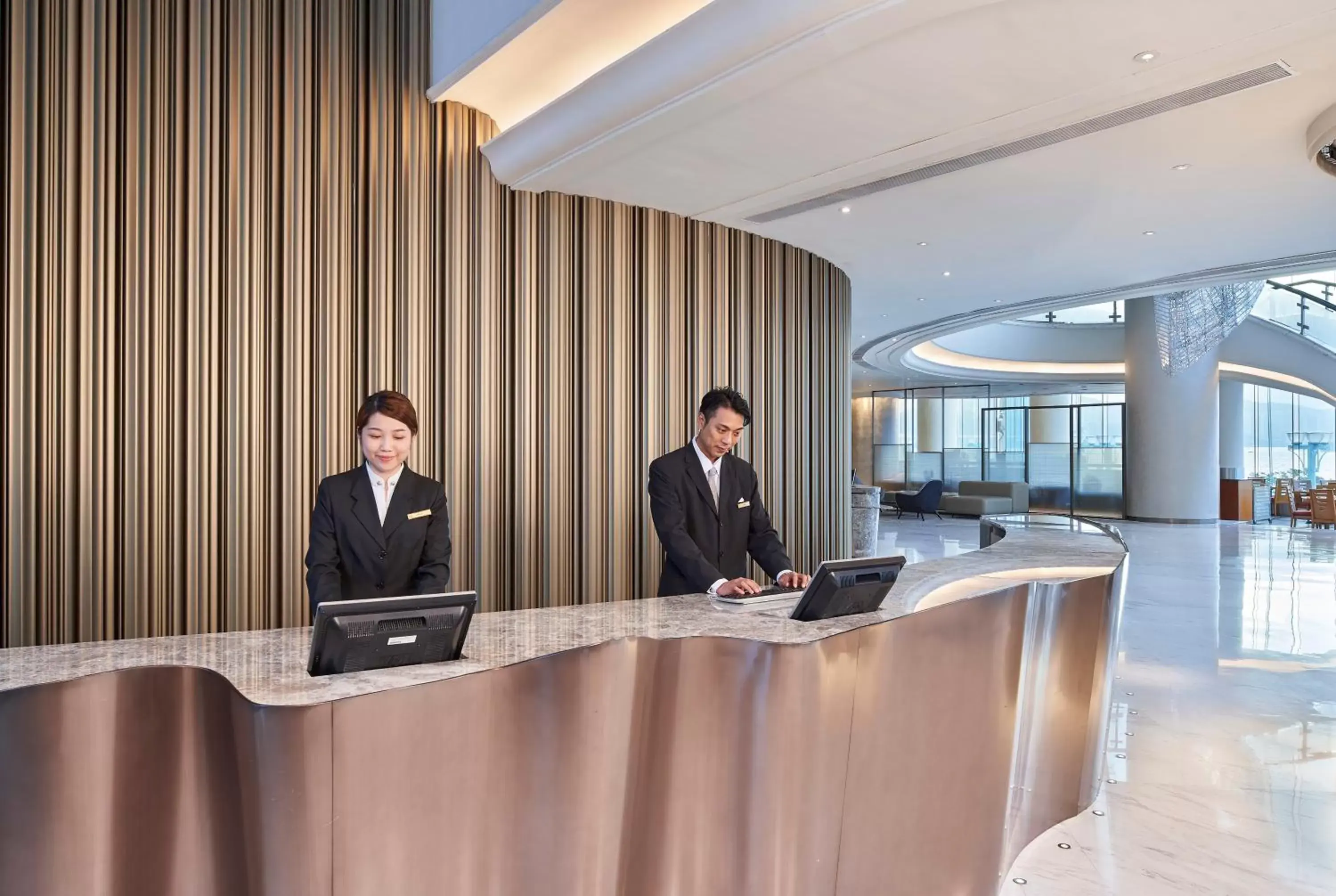 Staff, Lobby/Reception in Harbour Grand Kowloon