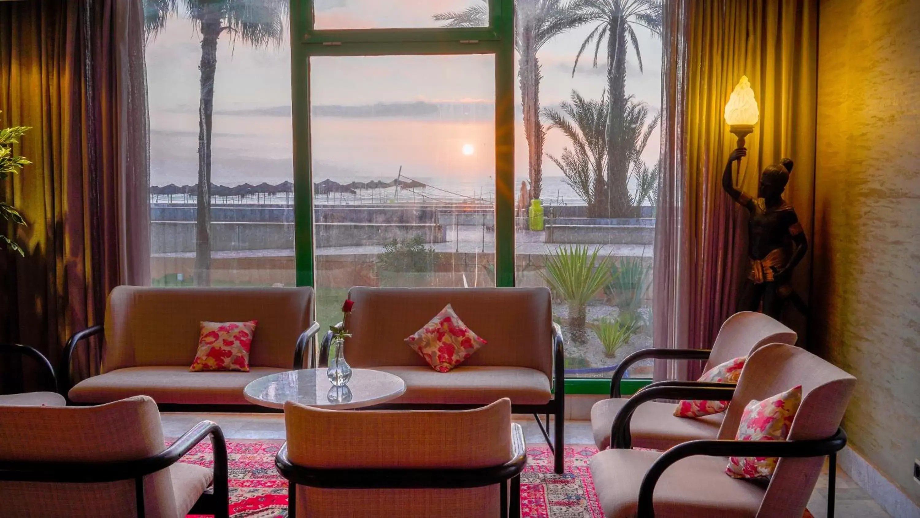 Lounge or bar, Seating Area in Agadir Beach Club