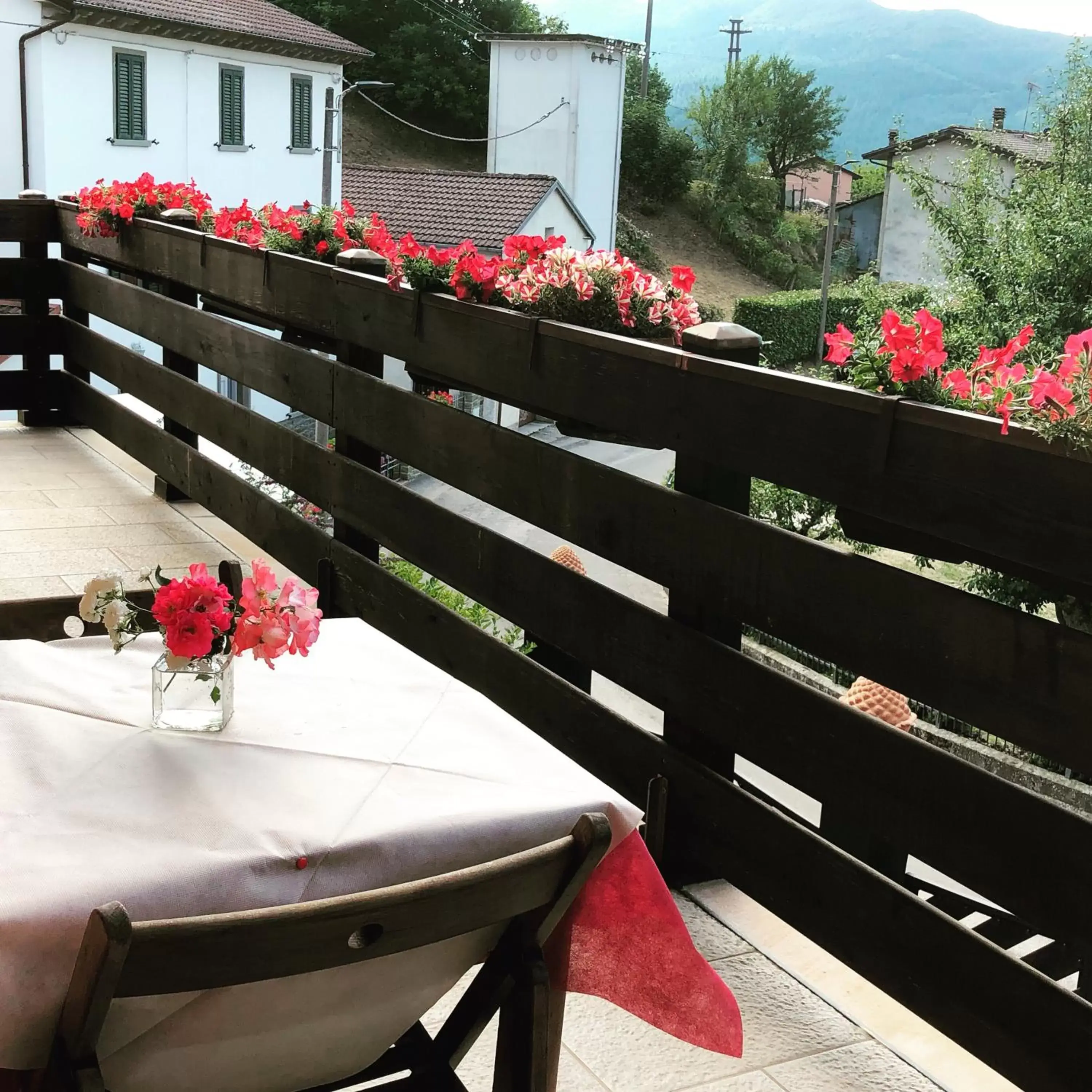 Balcony/Terrace in B&B La Piazzetta