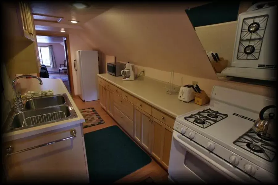 Kitchen or kitchenette, Kitchen/Kitchenette in Alpine Motel of Cooke City