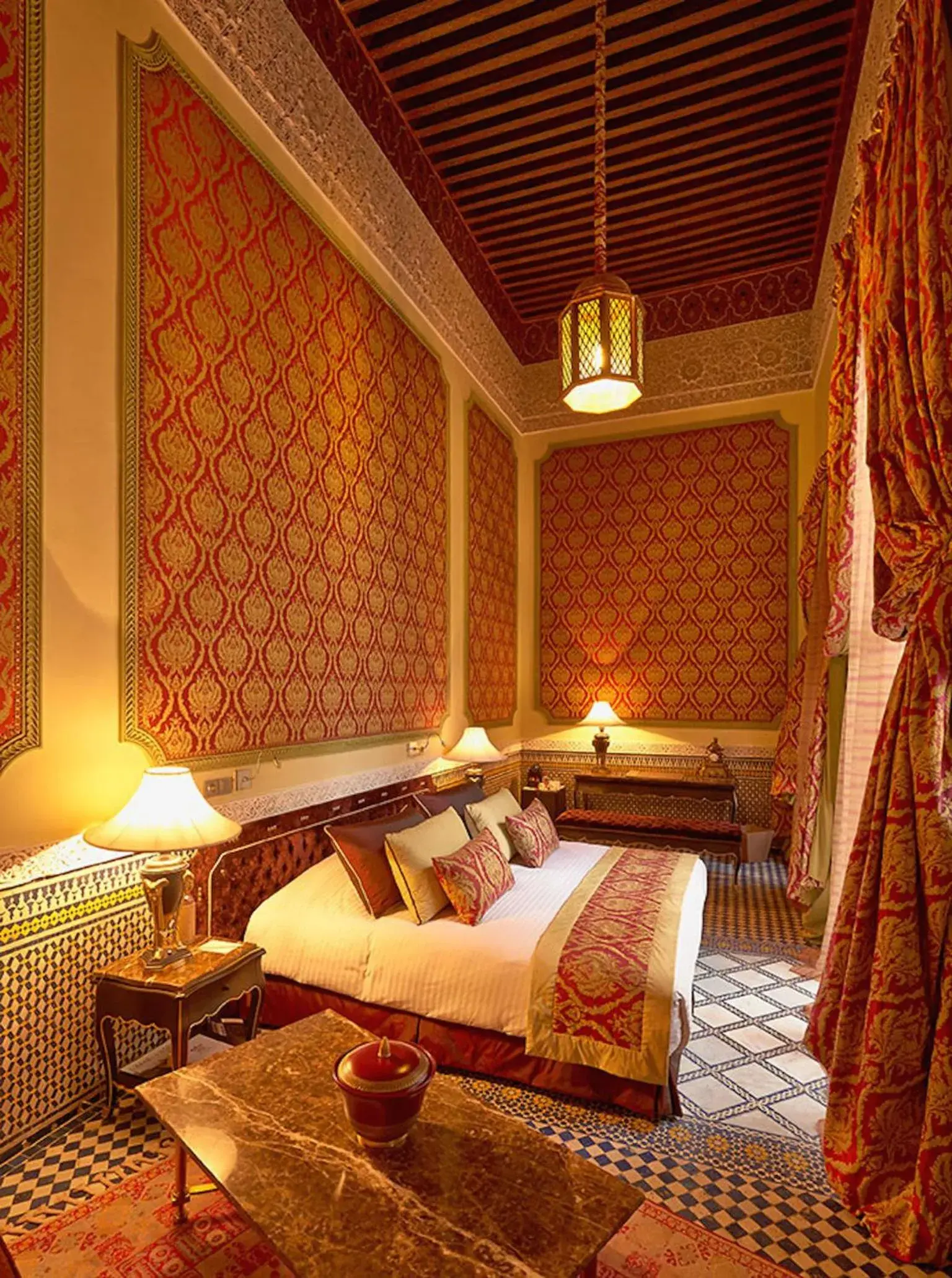 Photo of the whole room in Riad Fes Relais et Cháteaux