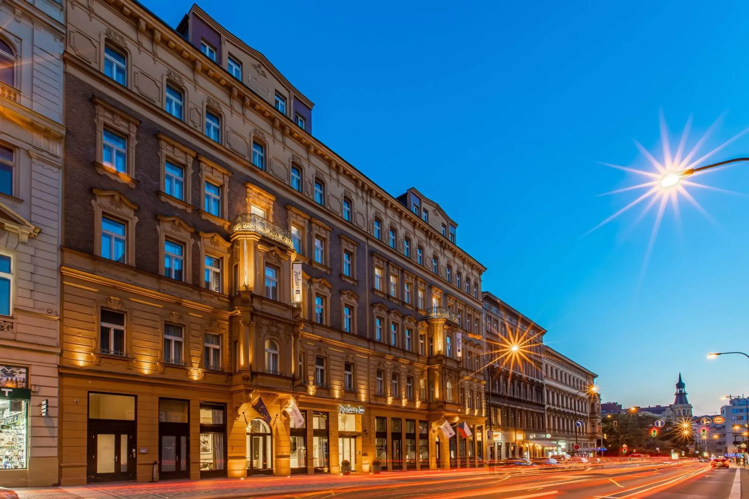 Facade/entrance, Property Building in Radisson Blu Hotel Prague