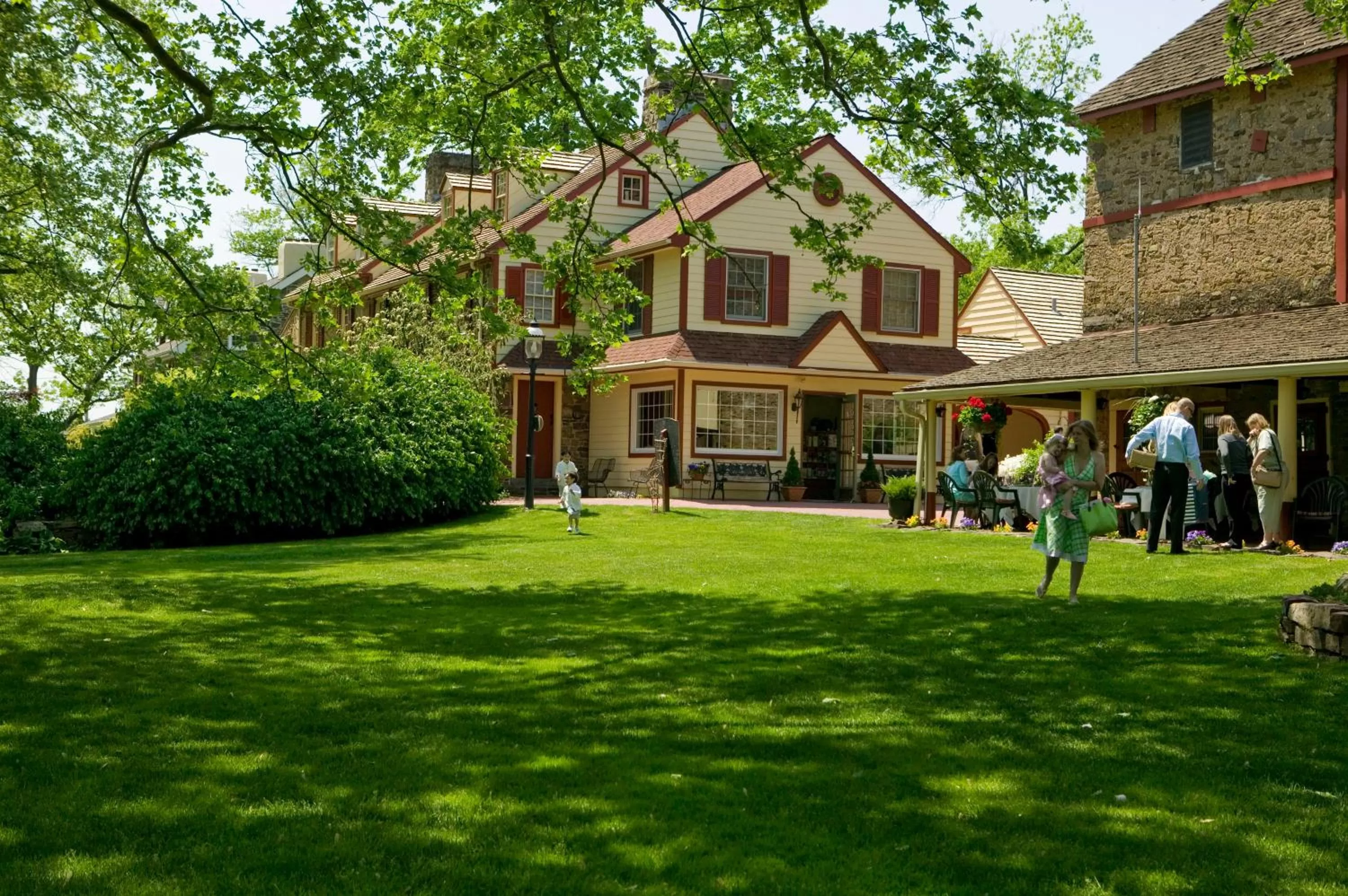 Property building in Joseph Ambler Inn