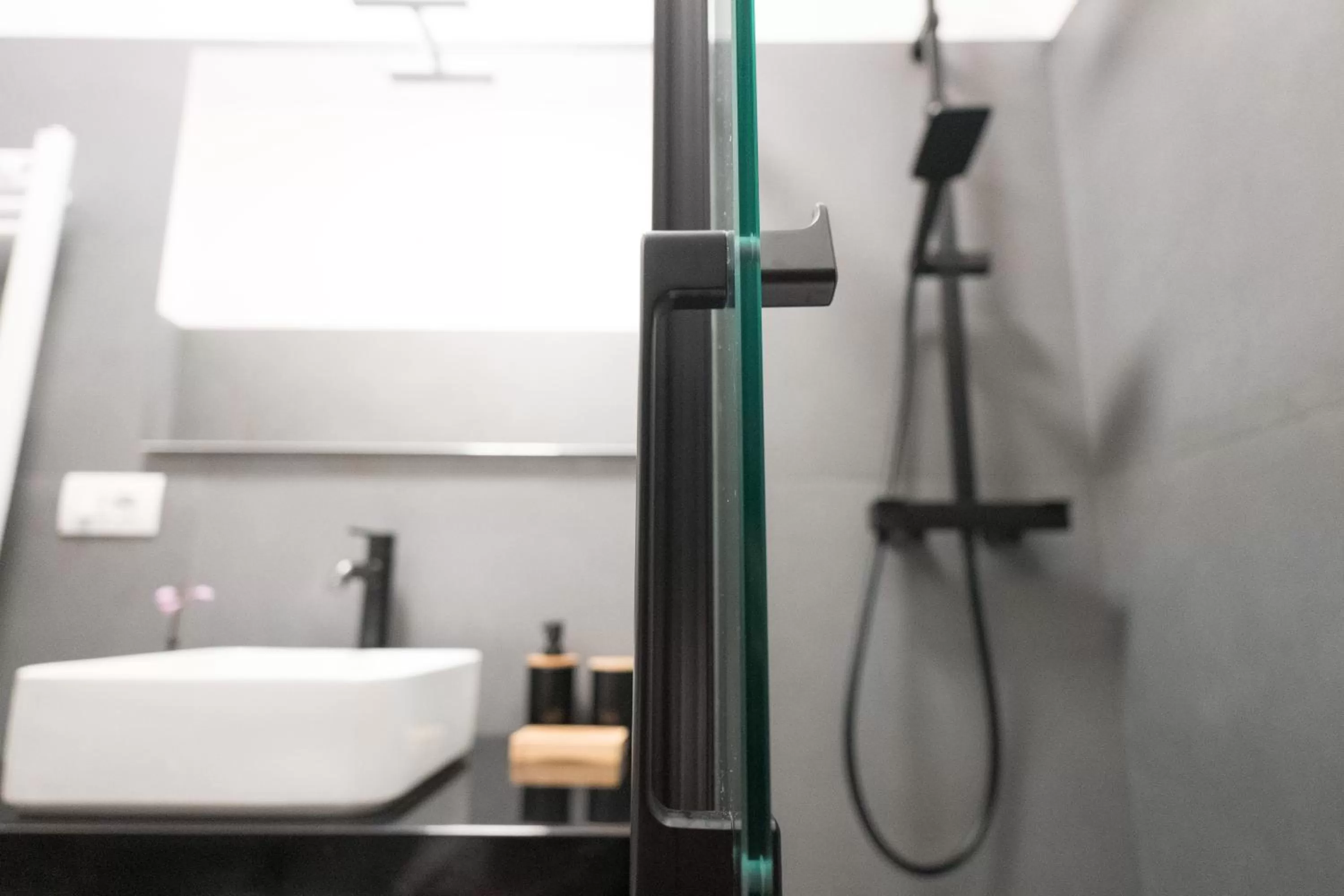 Bathroom in Oktò apartments Milazzo