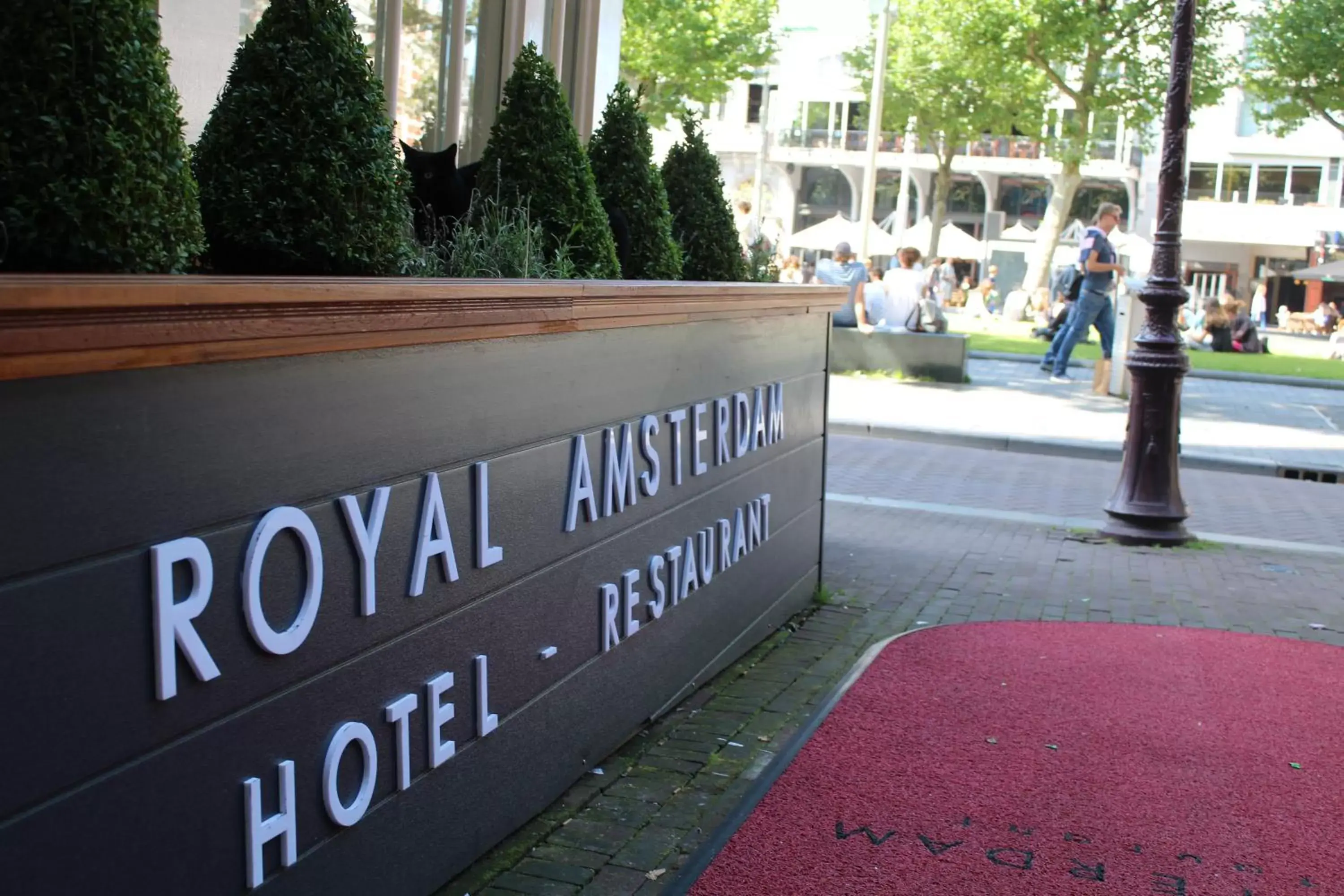 Logo/Certificate/Sign in Royal Amsterdam Hotel