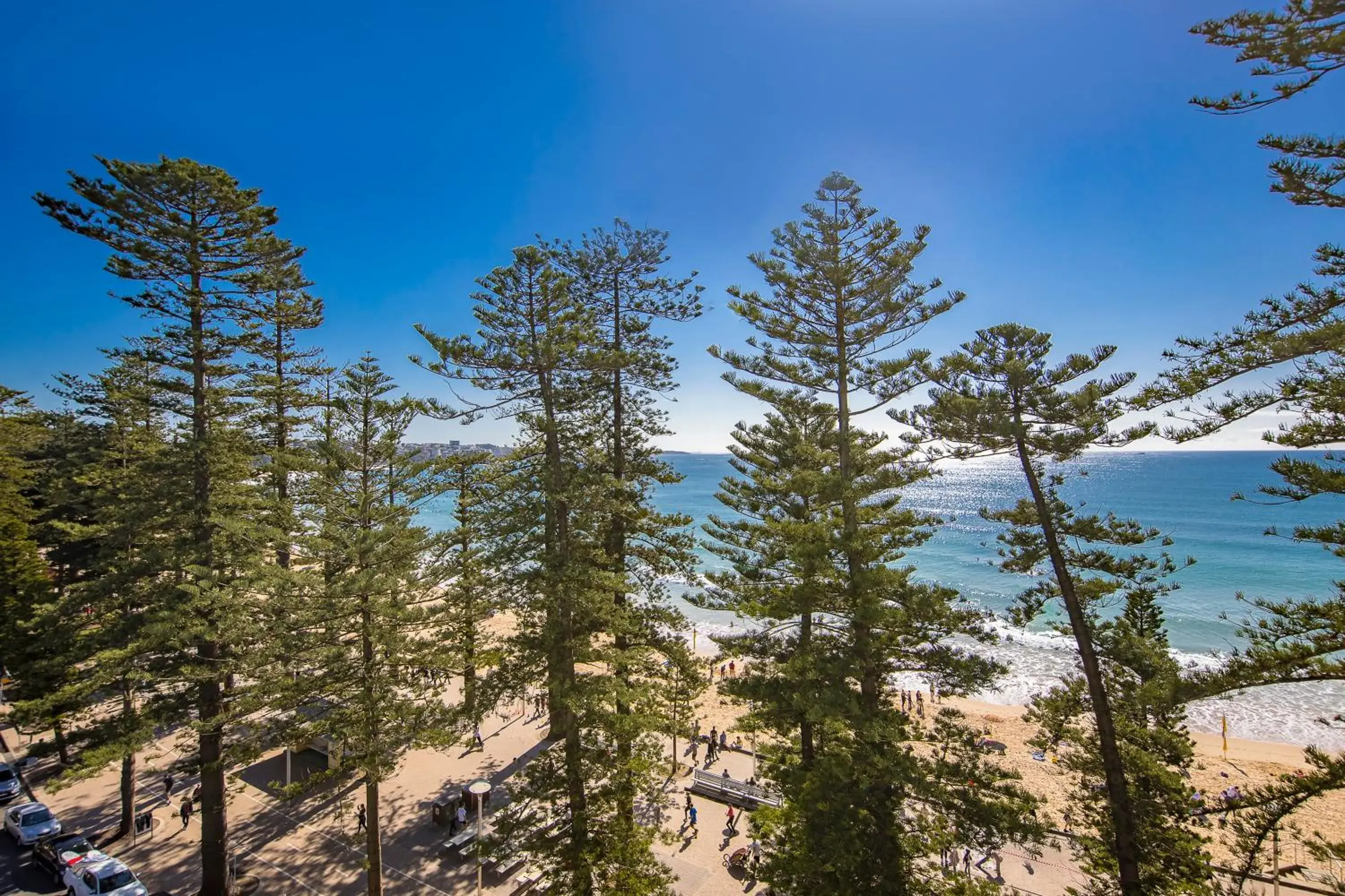 Sea view in Peppers Manly Beach Sea view in Peppers Manly Beach