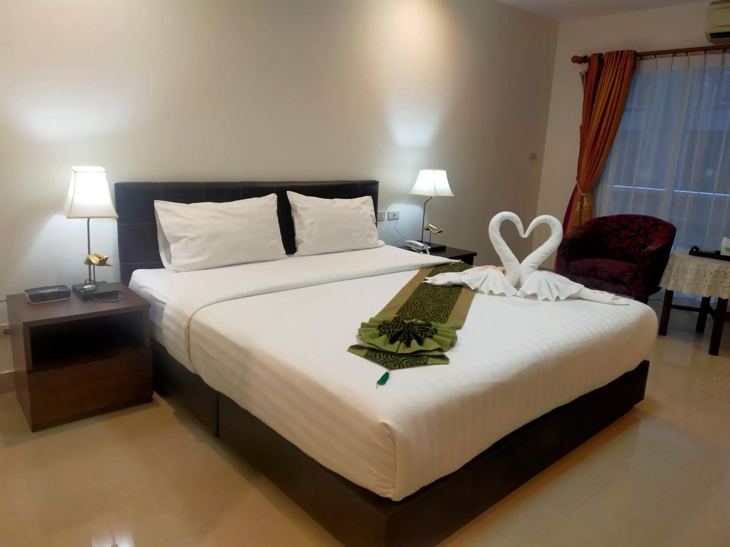 Bed in soi2inn Bed in soi2inn