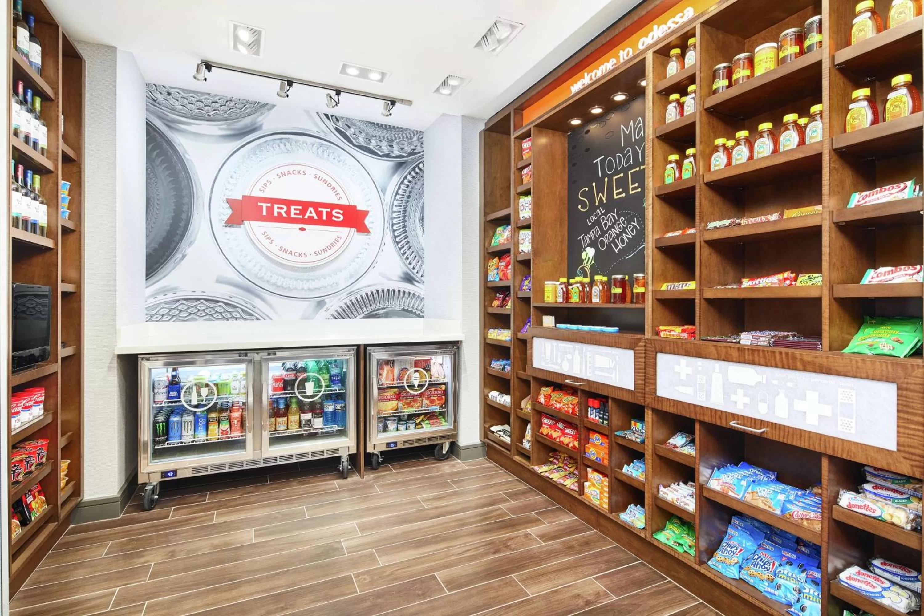 Restaurant/places to eat in Hampton Inn Odessa Trinity