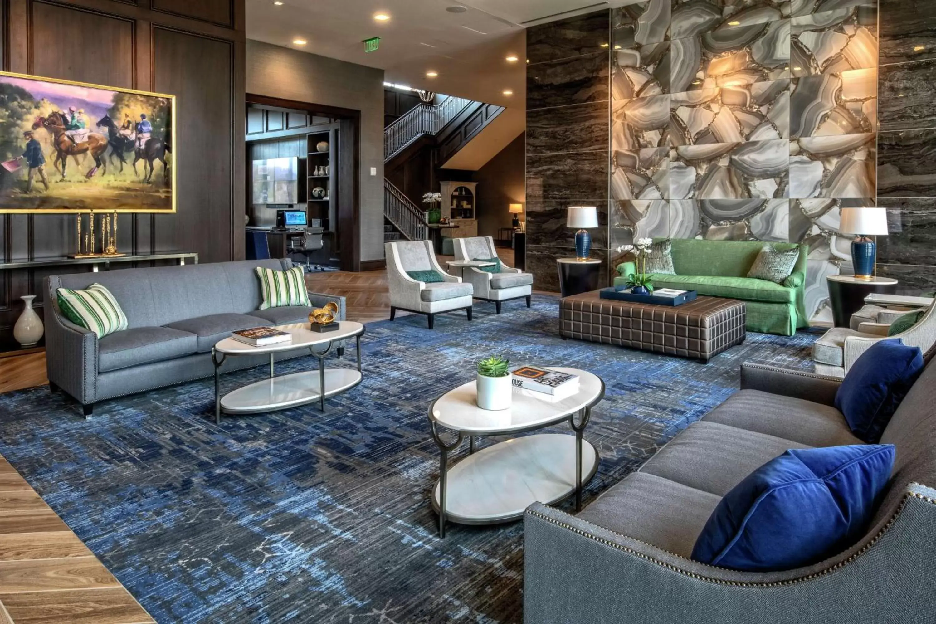 Lobby or reception in Hilton Nashville Green Hills