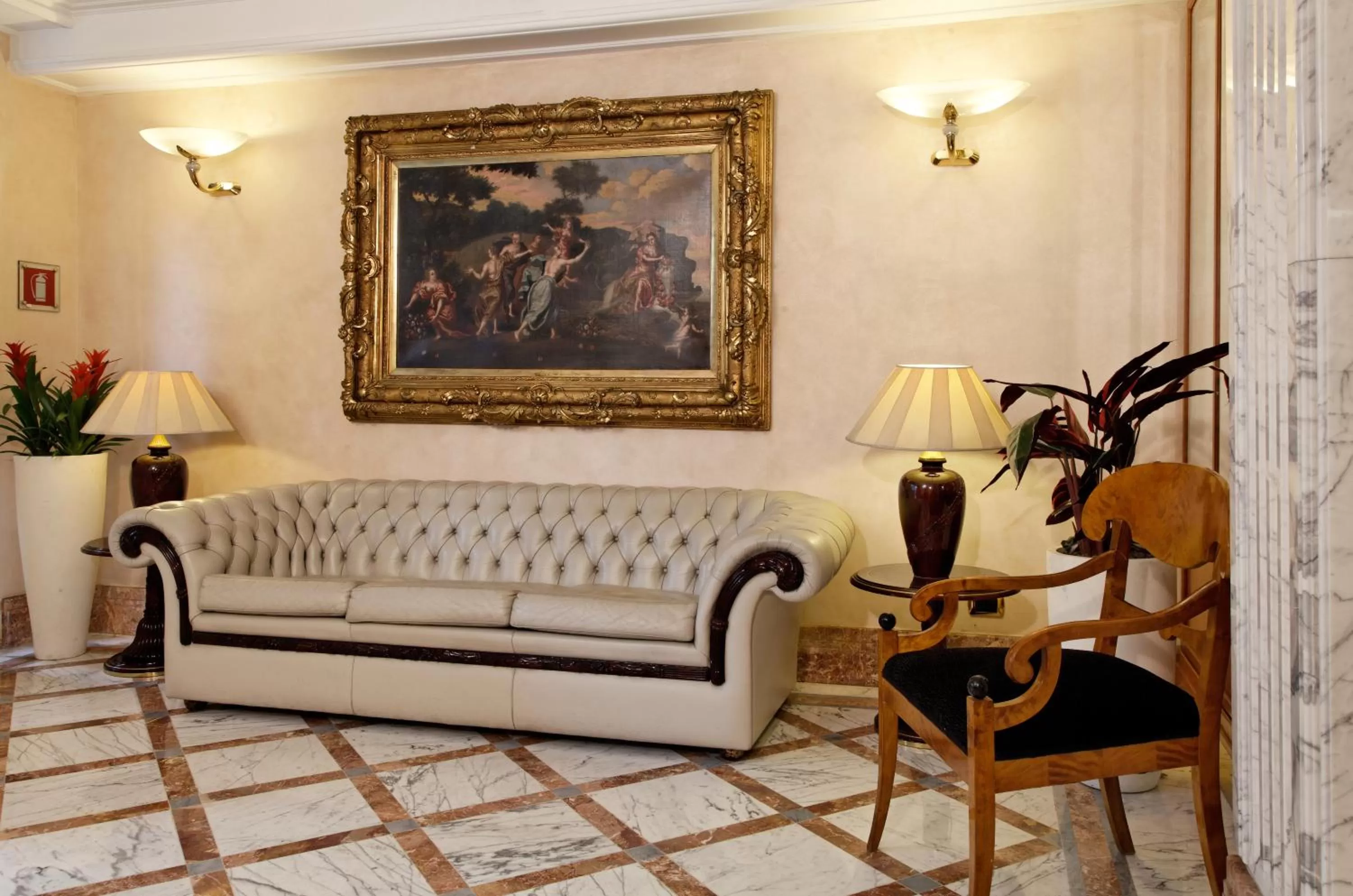 Decorative detail in Hotel Capitol Milano