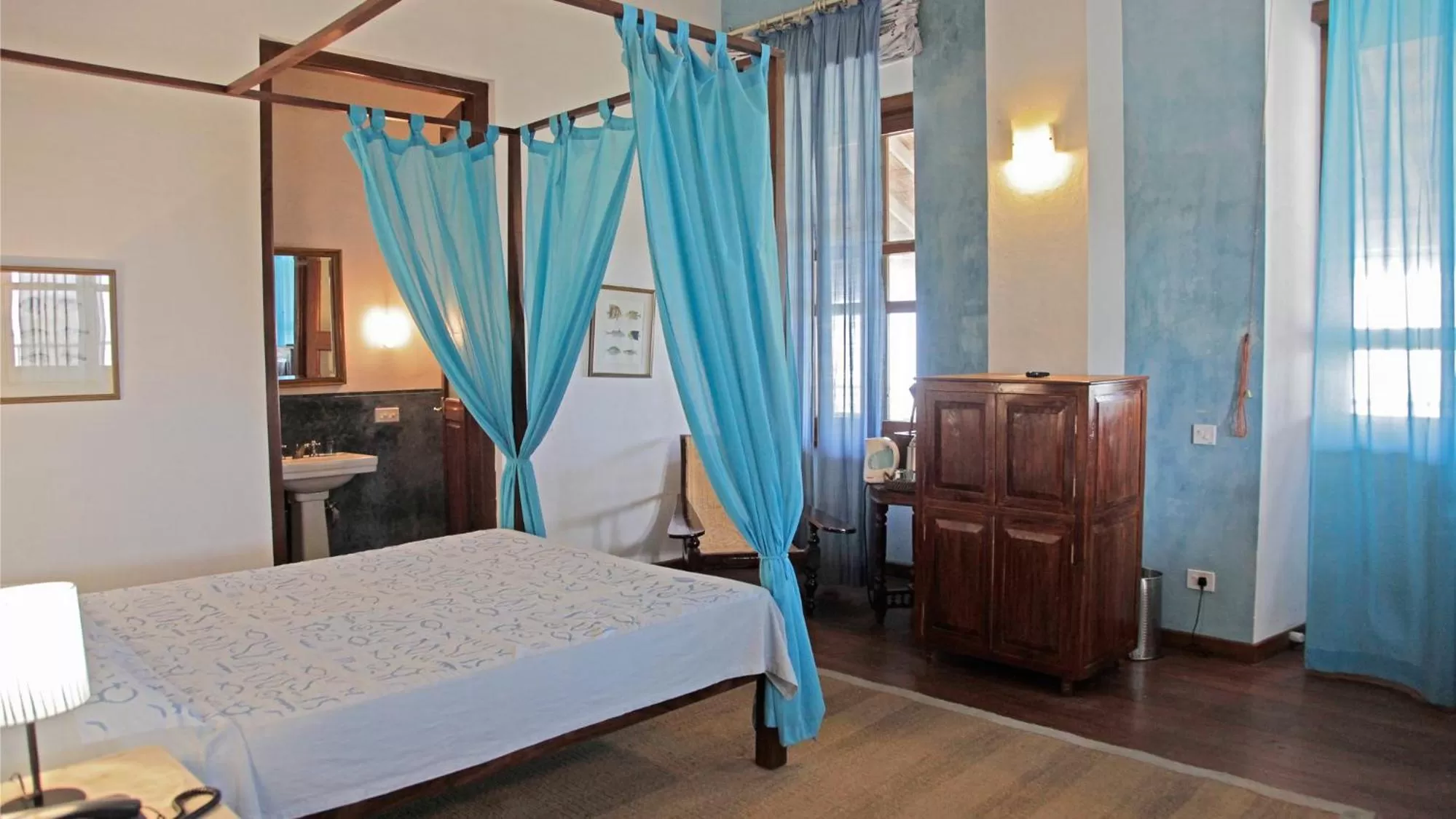 Bed in Neemrana's - Bungalow on The Beach