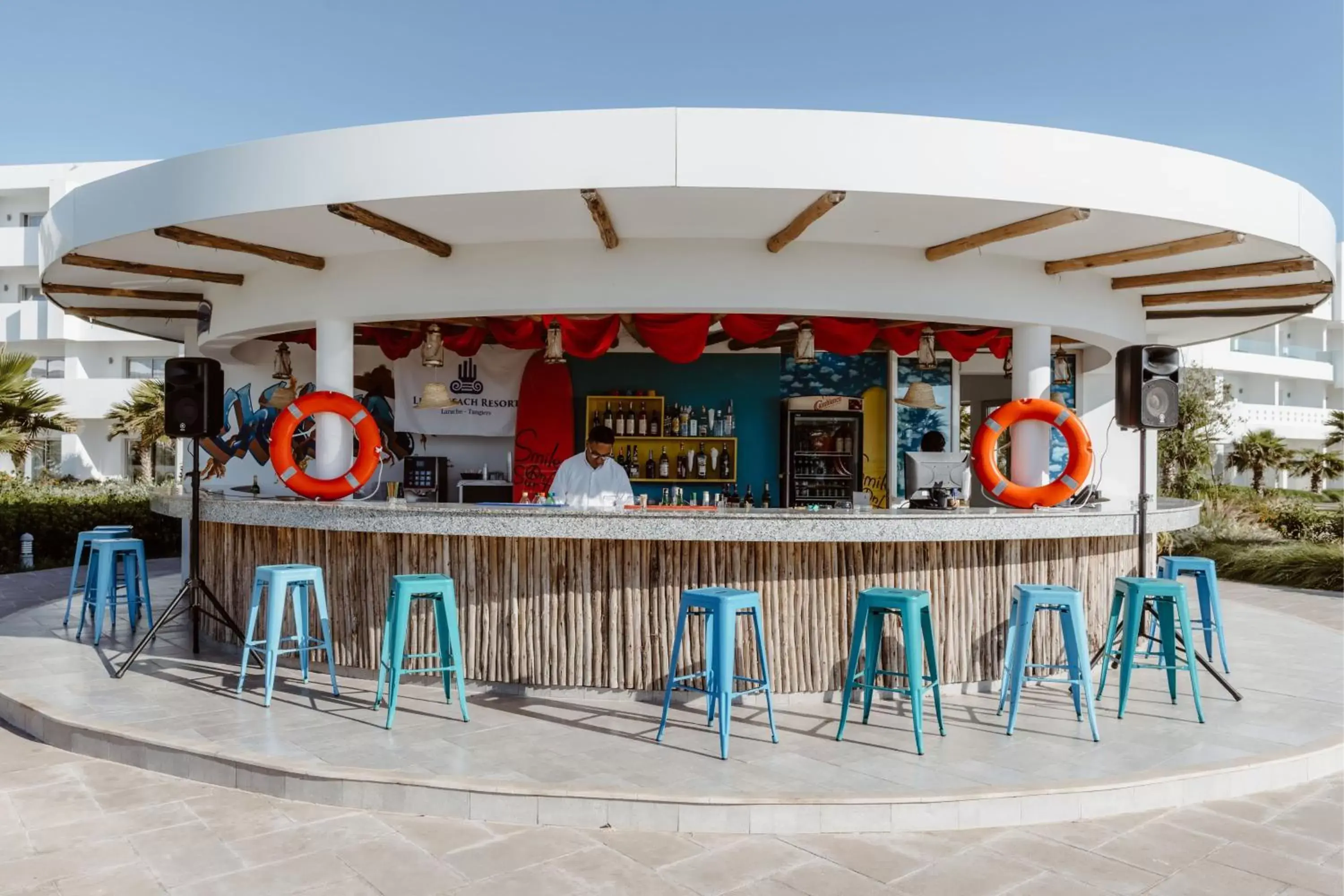 Staff, Lounge/Bar in Lixus Beach Resort - All In