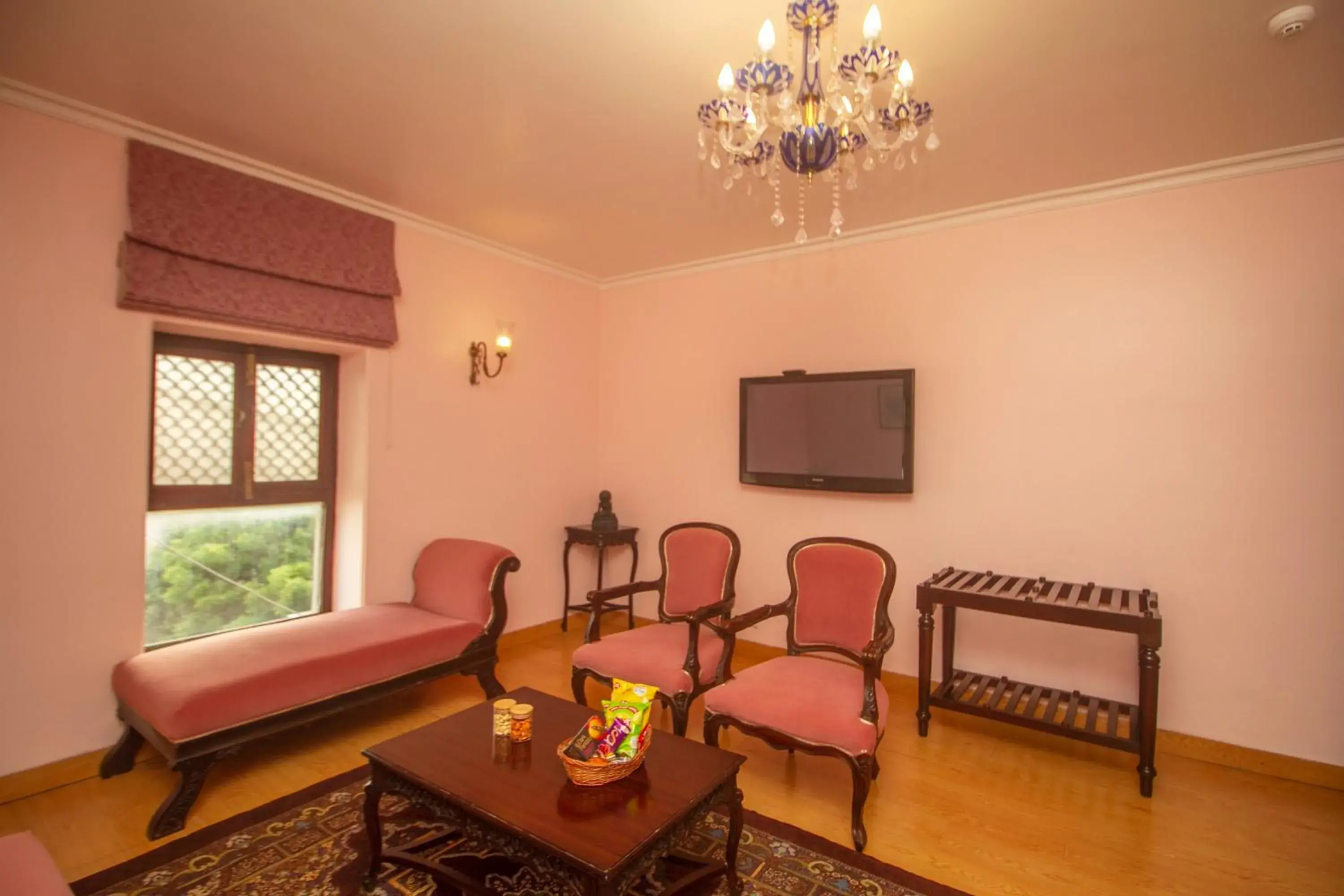 Seating Area in Suryauday Haveli - An Amritara Resort