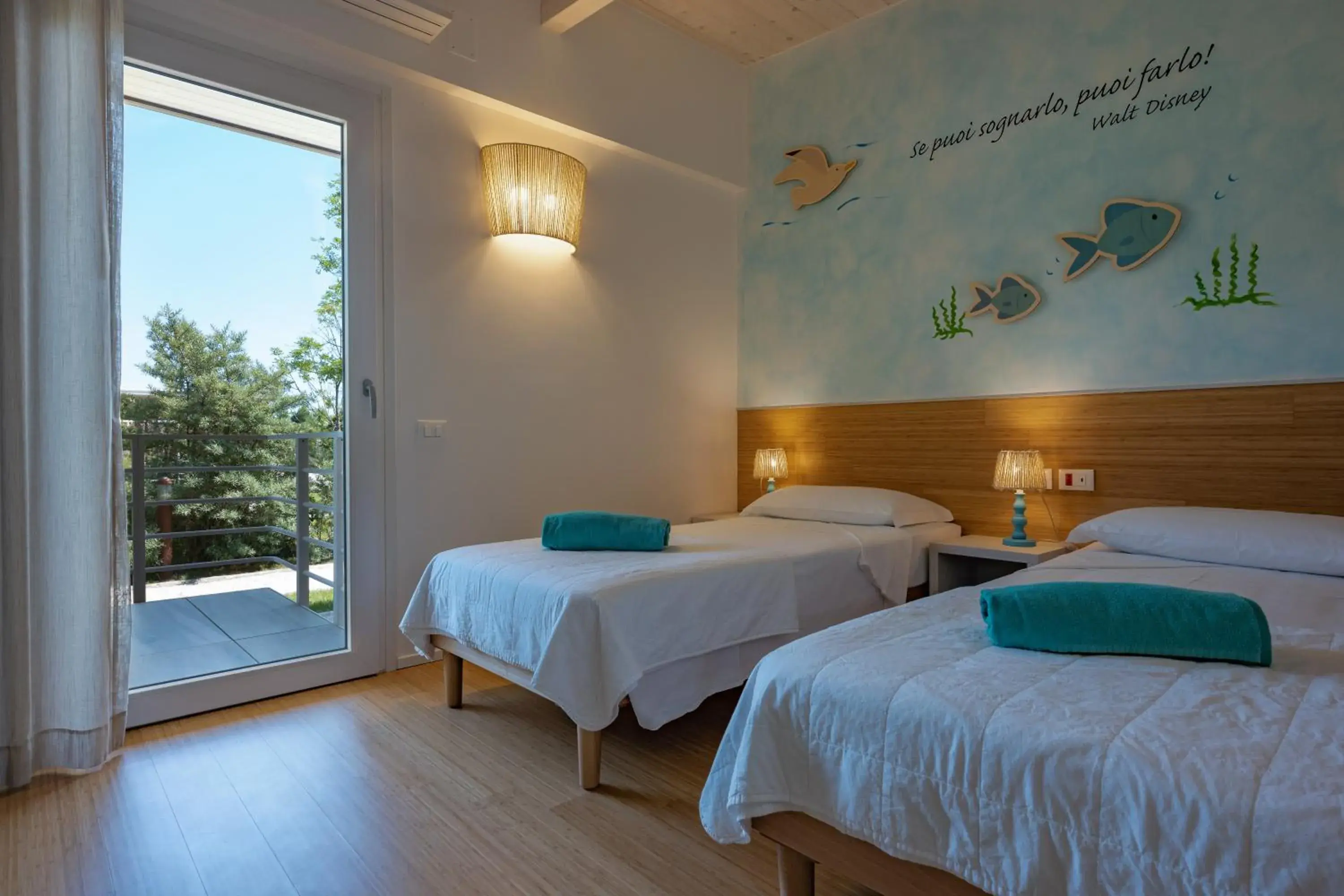Bed in Lino delle Fate Eco Resort