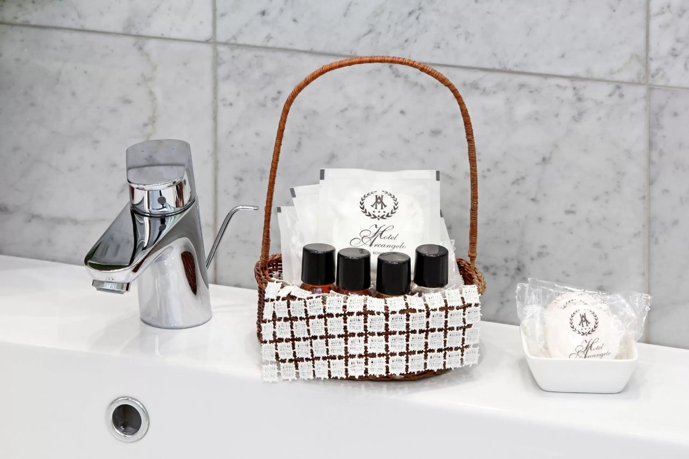 Bathroom in Hotel Arcangelo