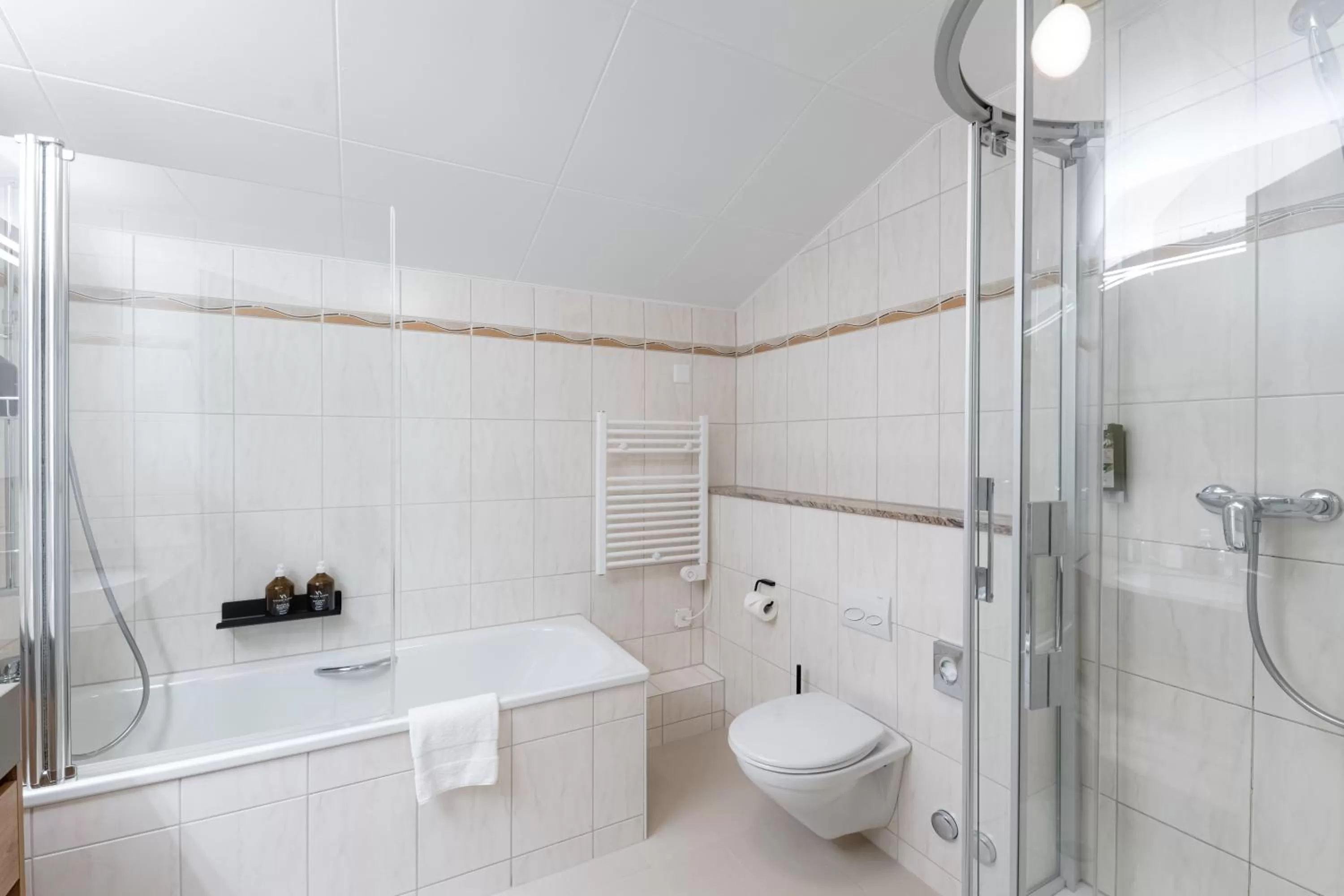 Shower in Victoria Hotel & Residence