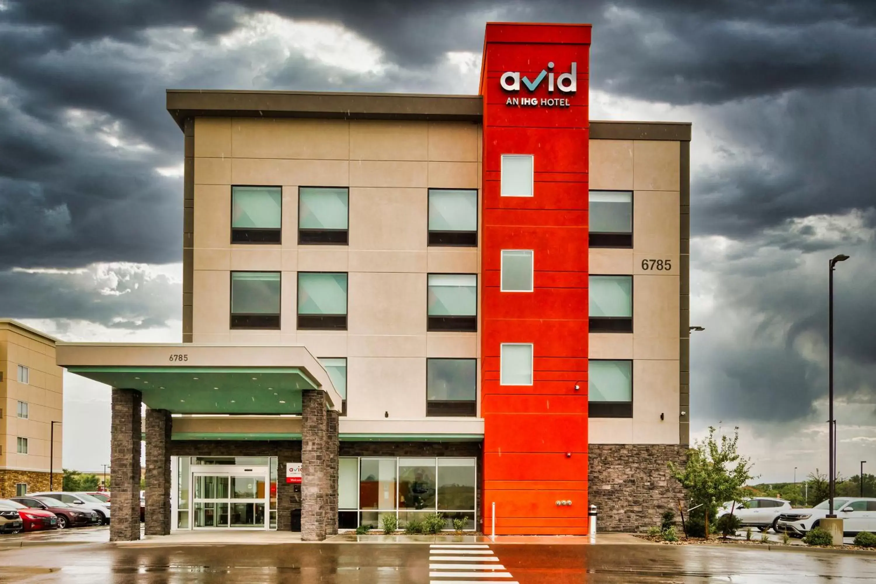 Facade/entrance, Property Building in Avid Hotels - Denver Airport Area, an IHG Hotel