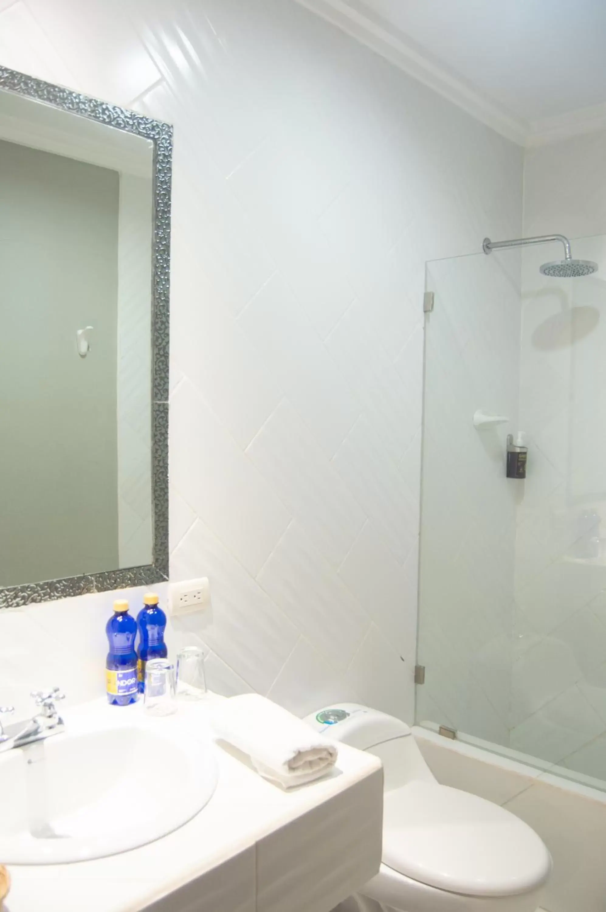 Shower, Bathroom in Hotel Carvallo