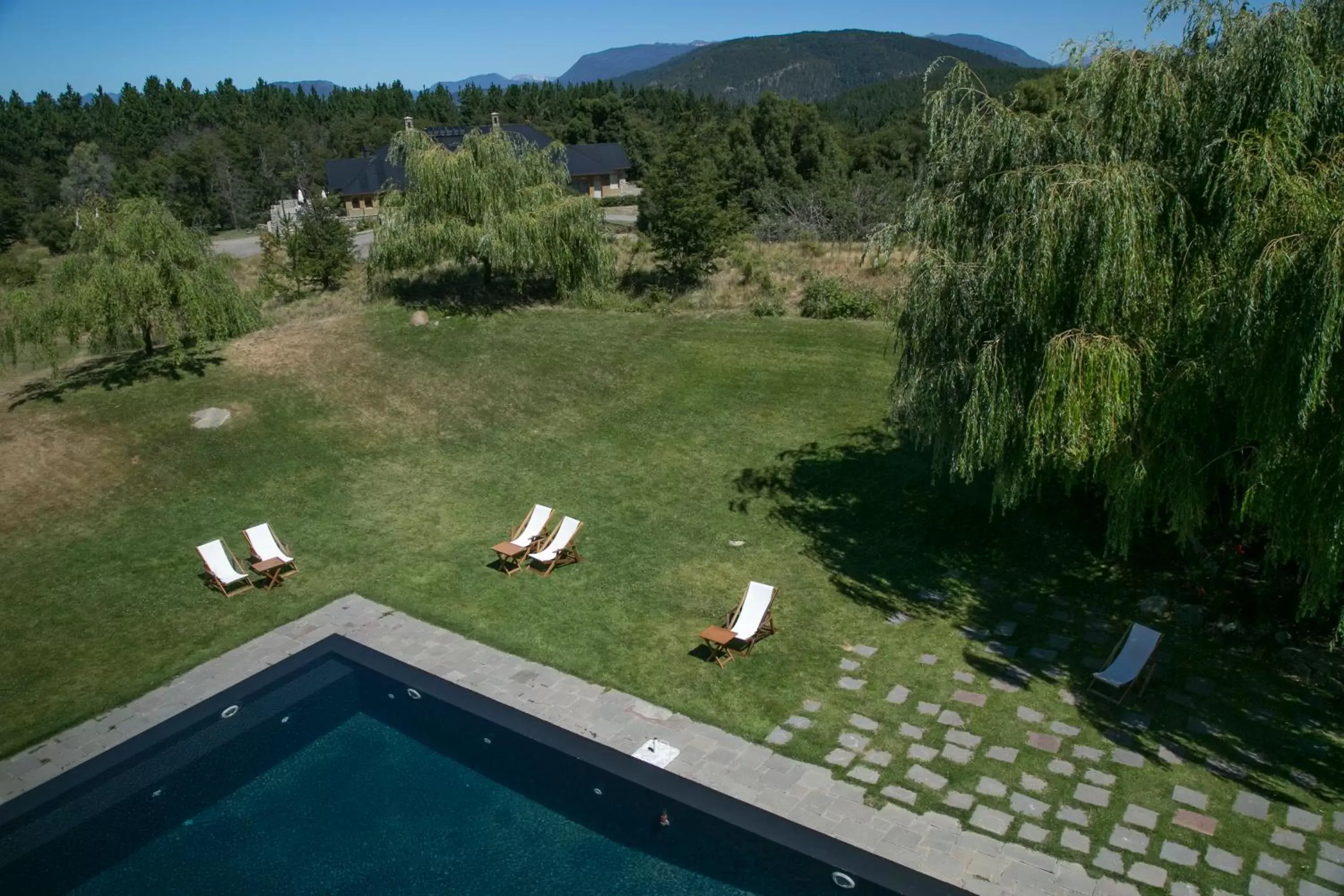 Natural landscape, Pool View in Loi Suites Chapelco Hotel