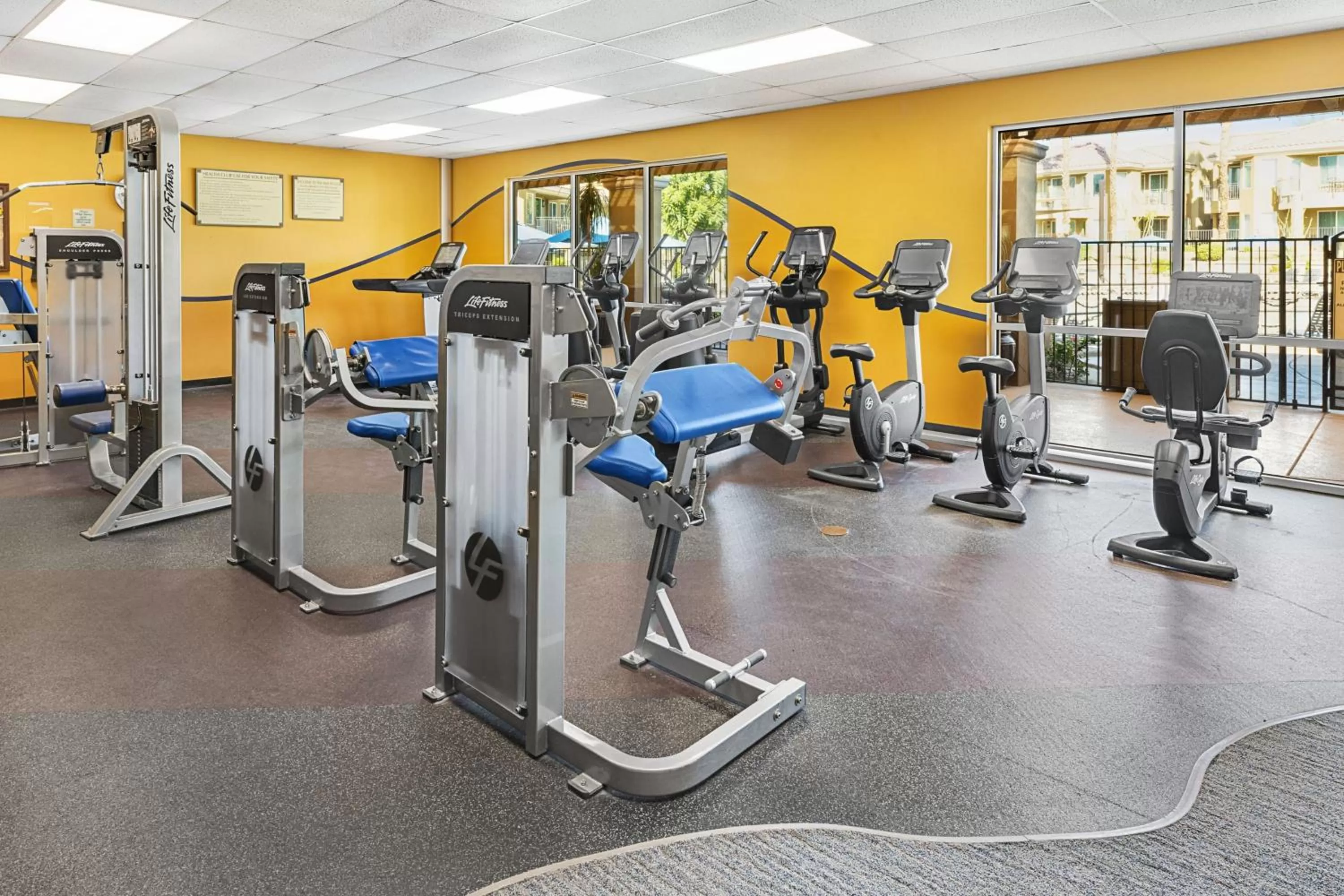 Fitness centre/facilities in Marriott's Desert Springs Villas II