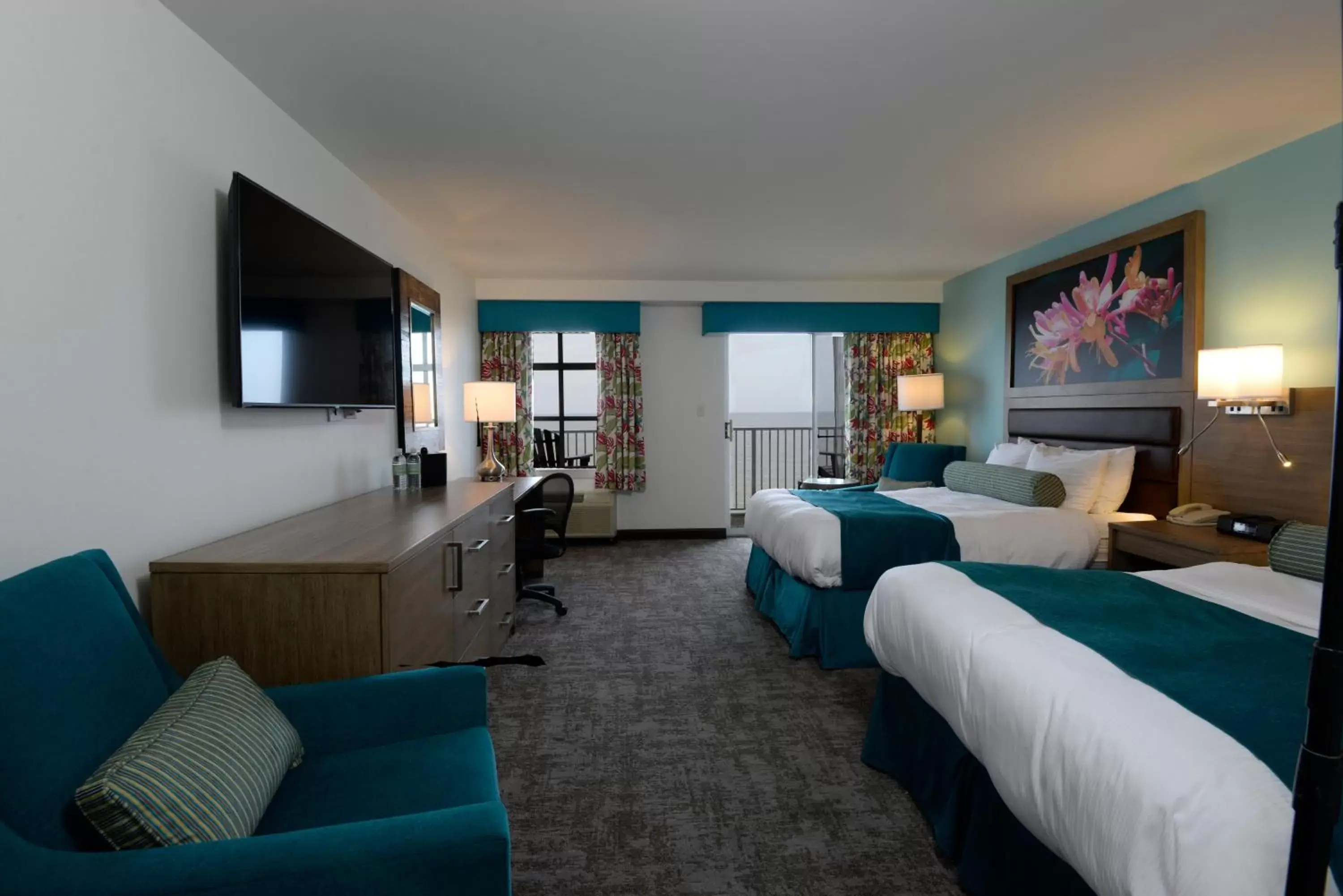 Garden view, Bed in Rod 'N' Reel Resort Garden view, Bed in Rod 'N' Reel Resort