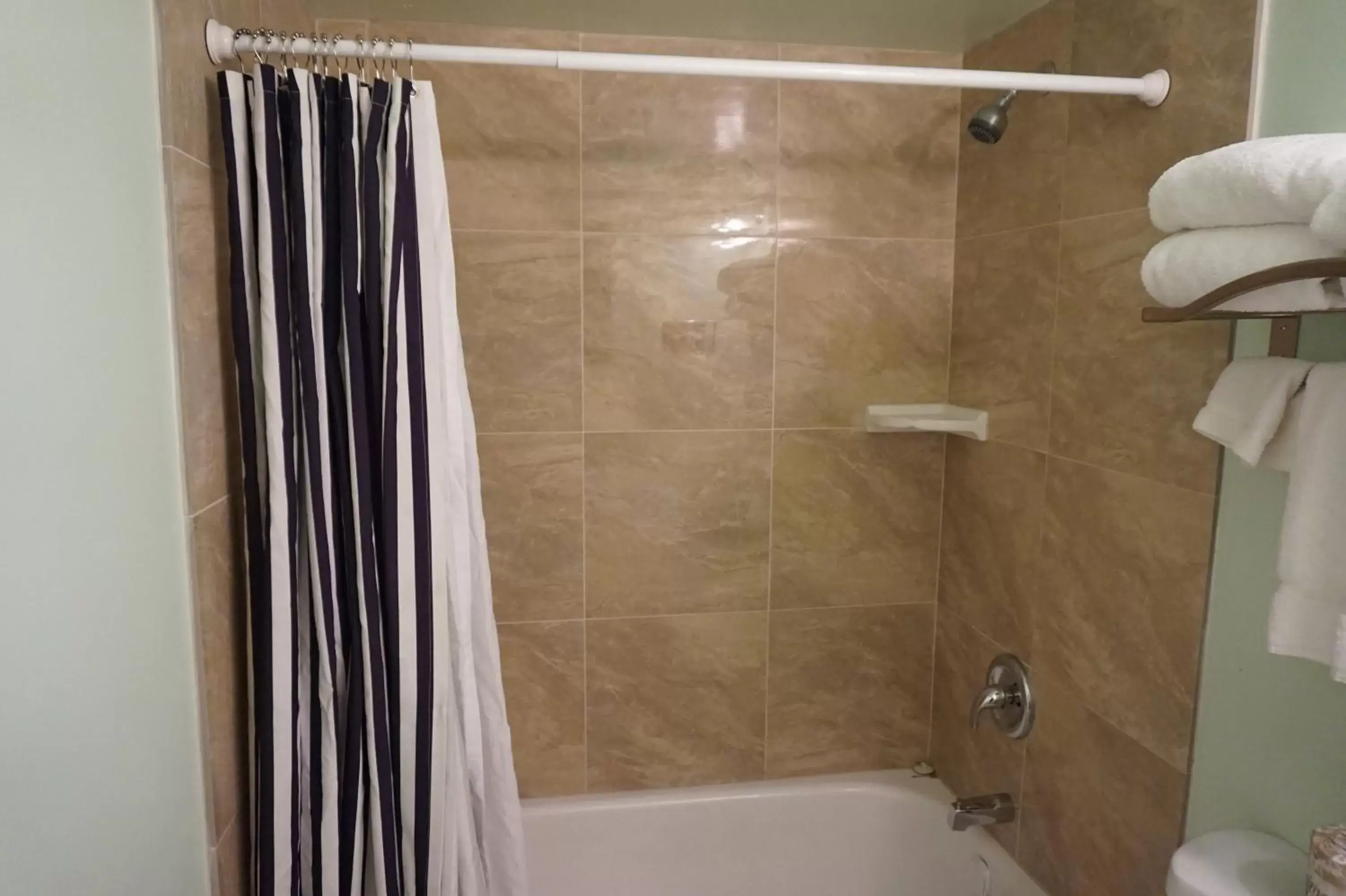 Shower, Bathroom in Eagle Crater Lake Inn