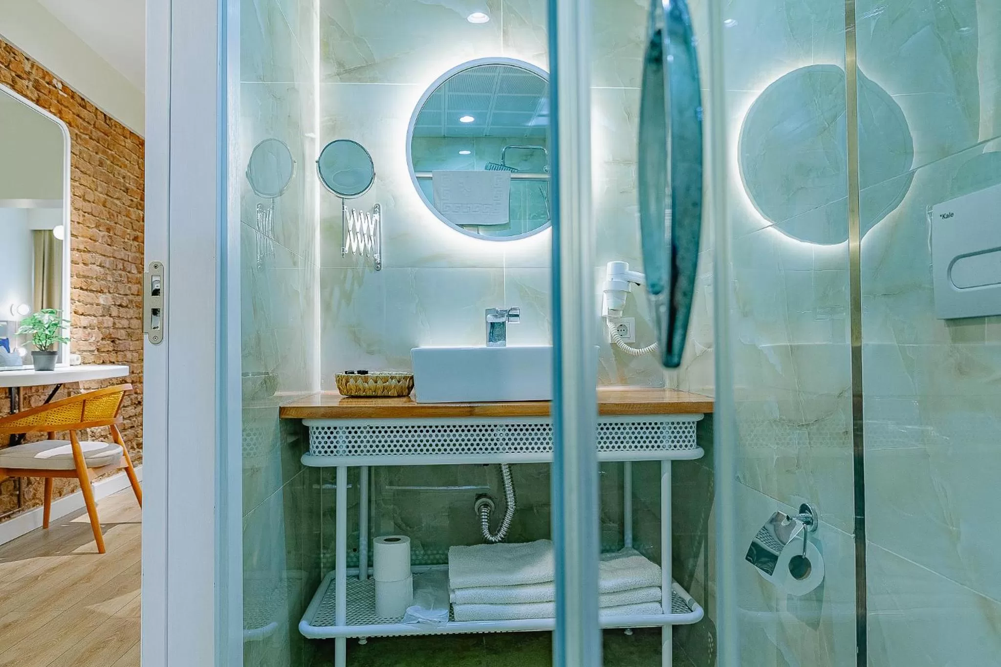 Bathroom in The Wilson Galata Hotel