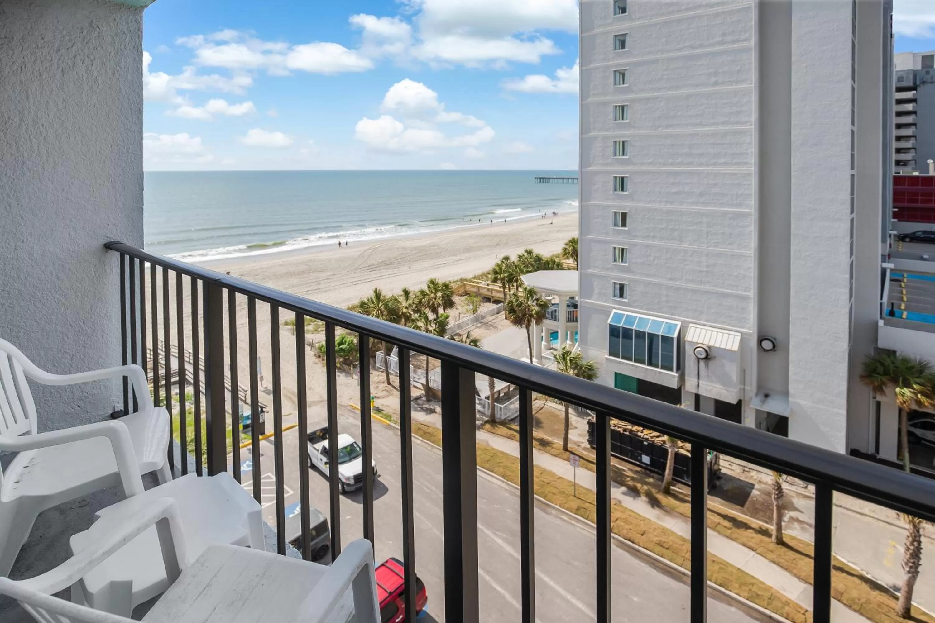 Balcony/Terrace in Tropical Seas Hotel