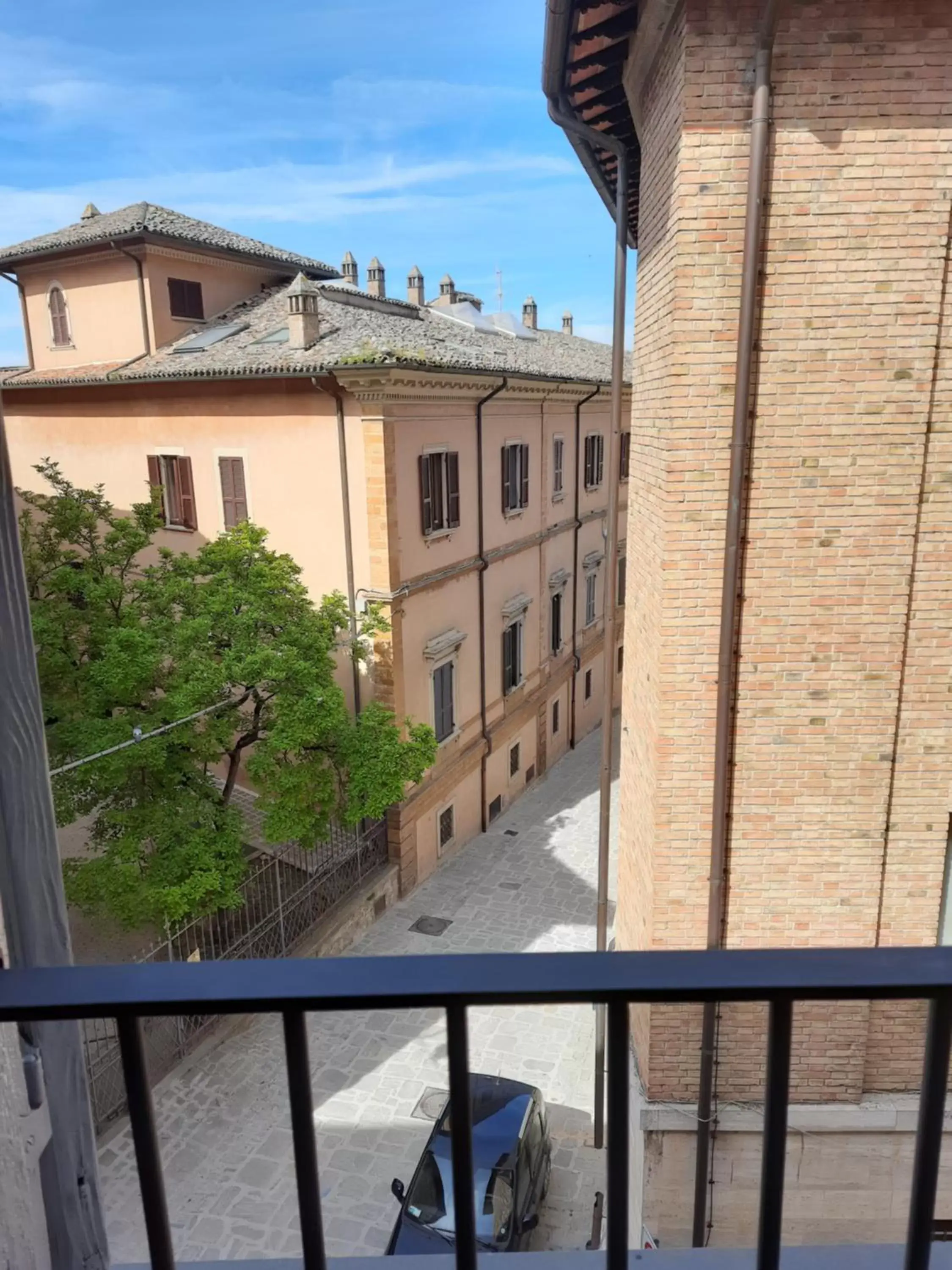 View (from property/room), Balcony/Terrace in L'Inferno di Dante