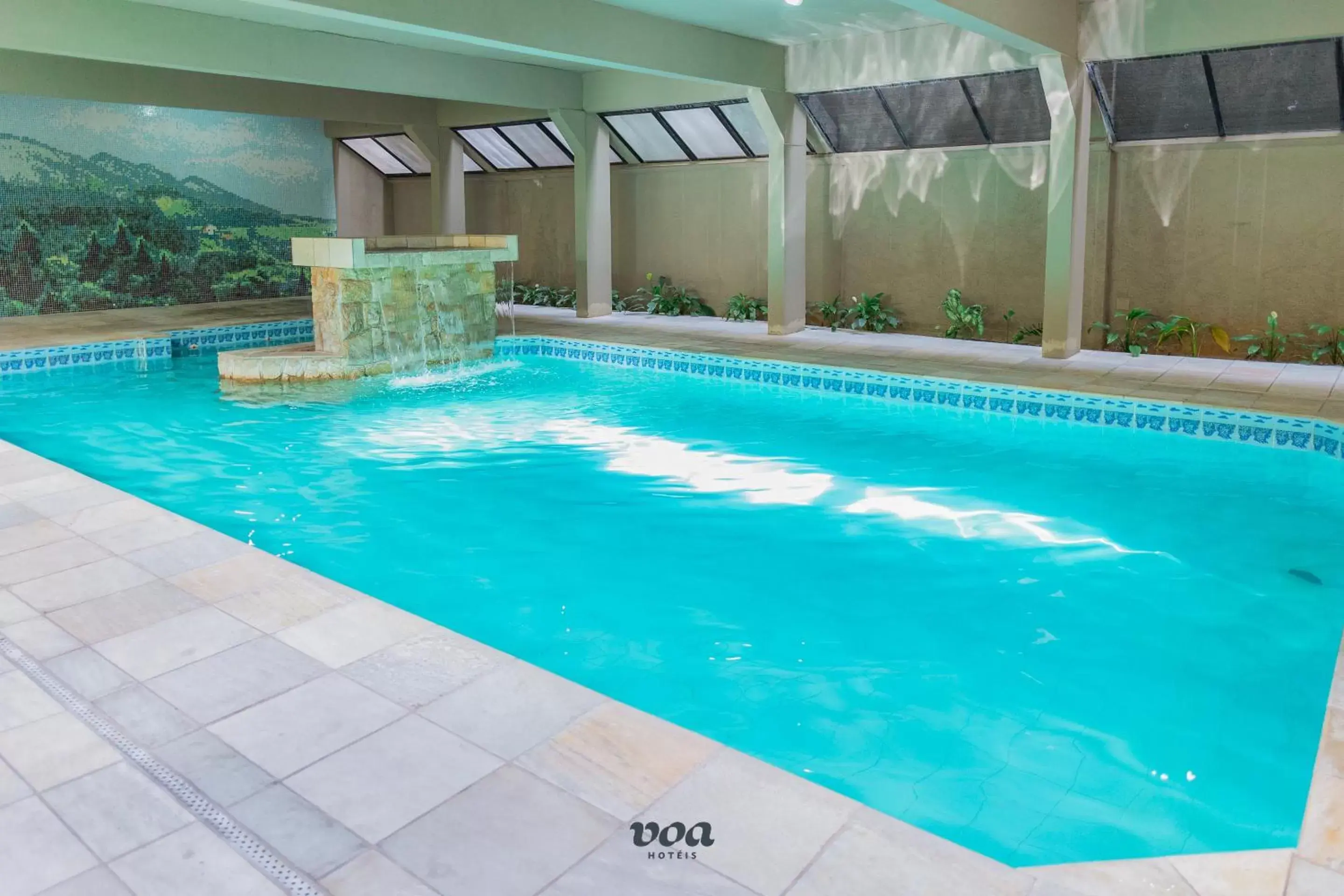 Pool view in VOA Plazza Hotel Pool view in VOA Plazza Hotel