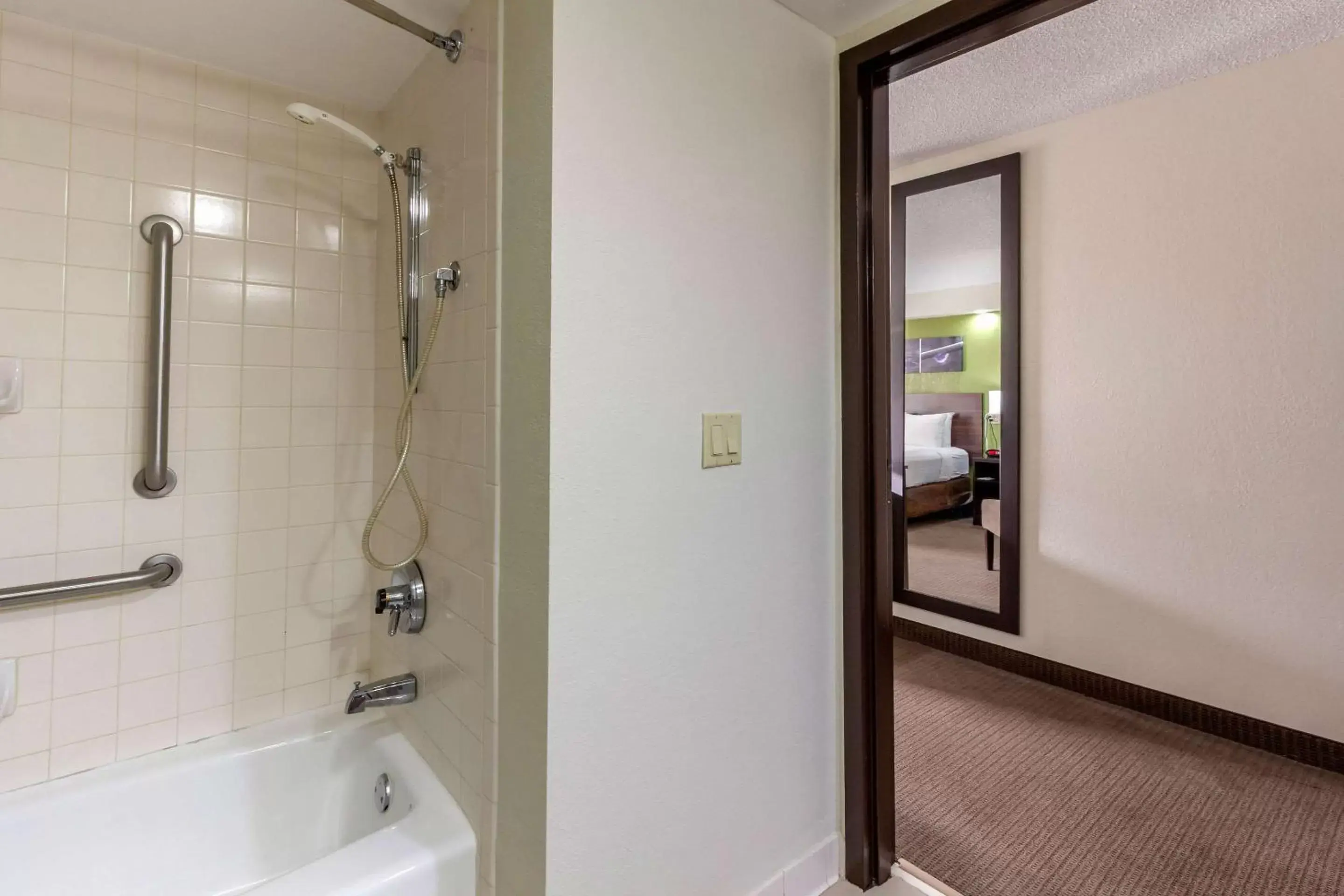 Photo of the whole room, Bathroom in Sleep Inn near Busch Gardens - USF