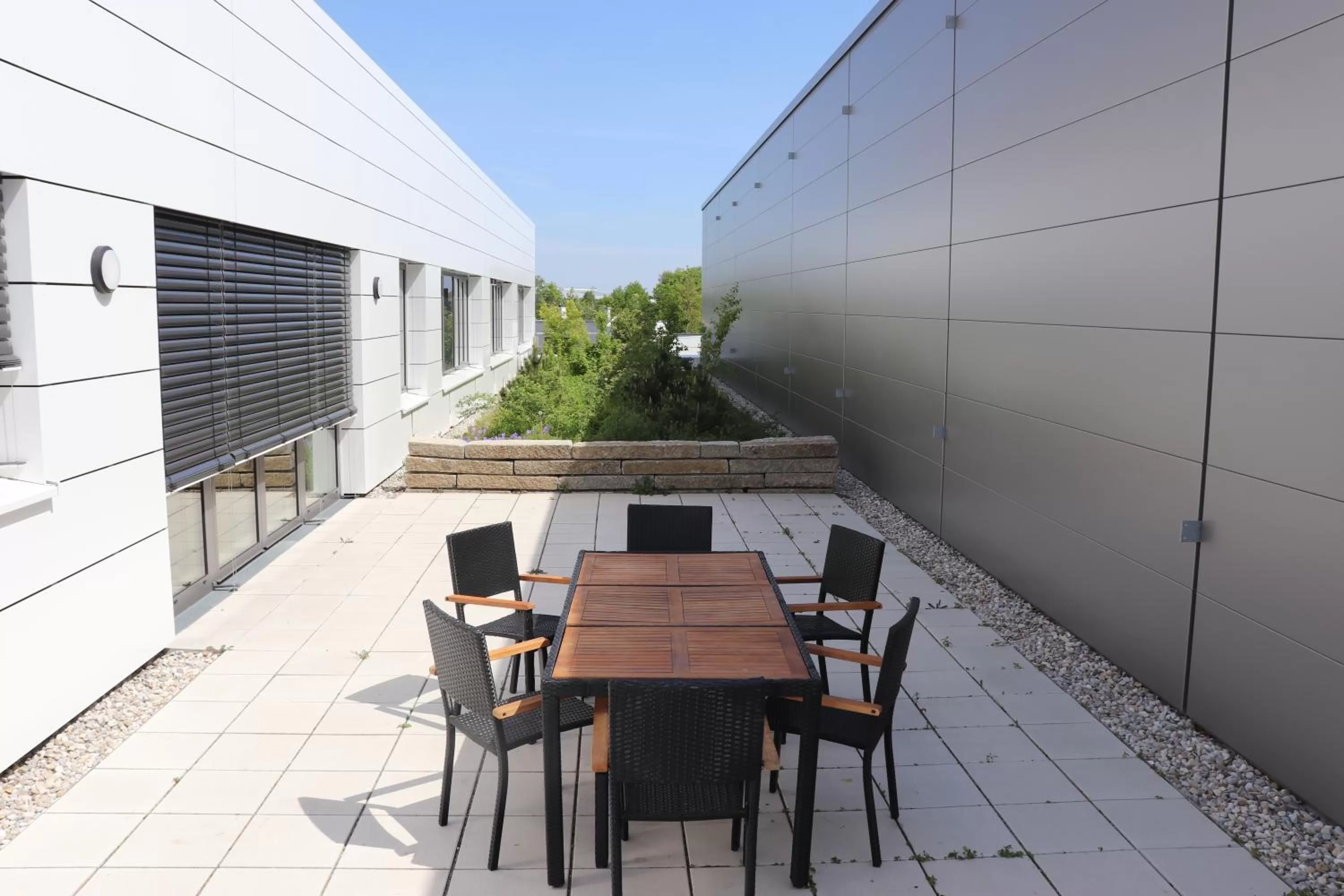 Balcony/Terrace in Hotel Garni Fischerfleck in Ismaning near Munich