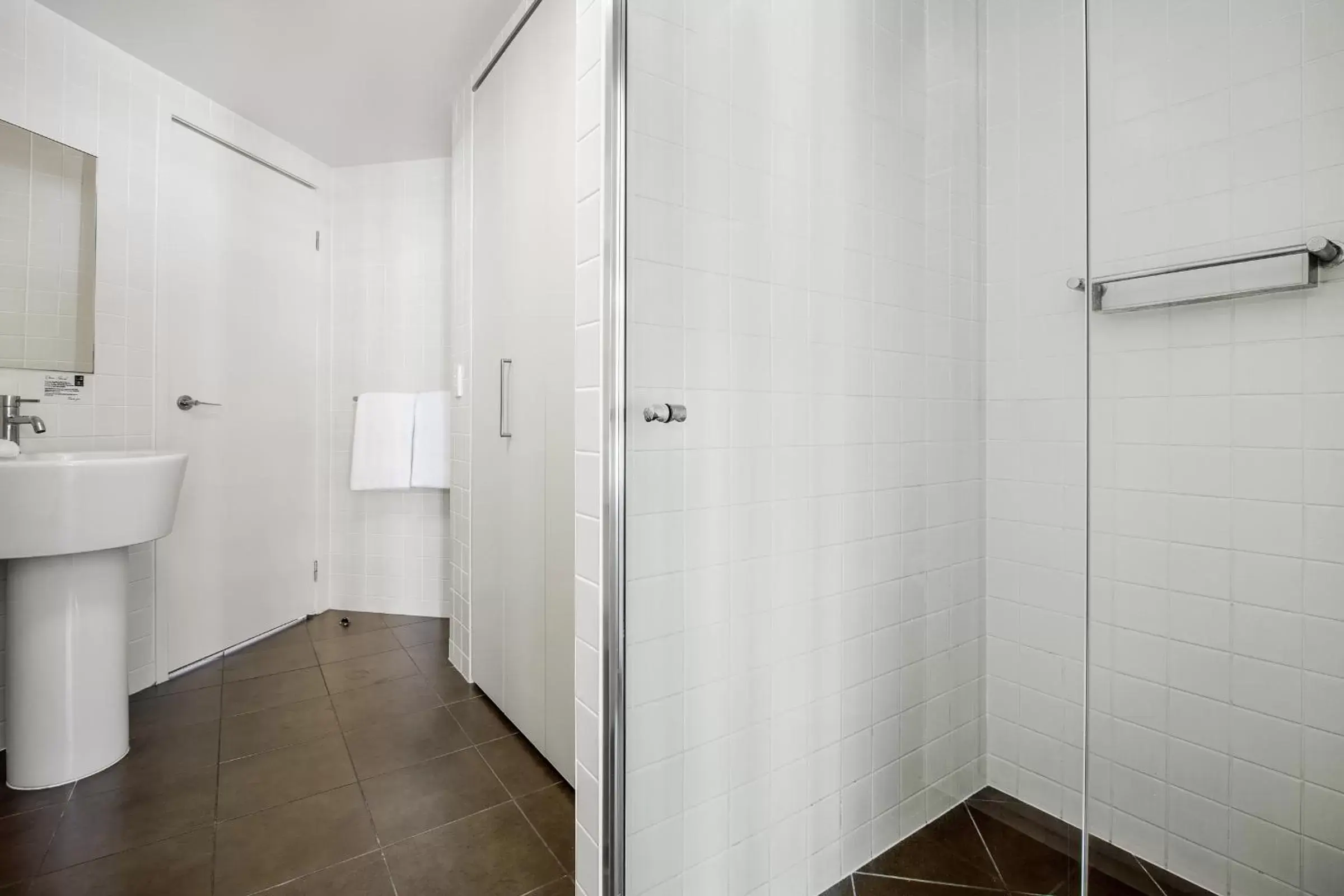 Bathroom in Evolution Apartments