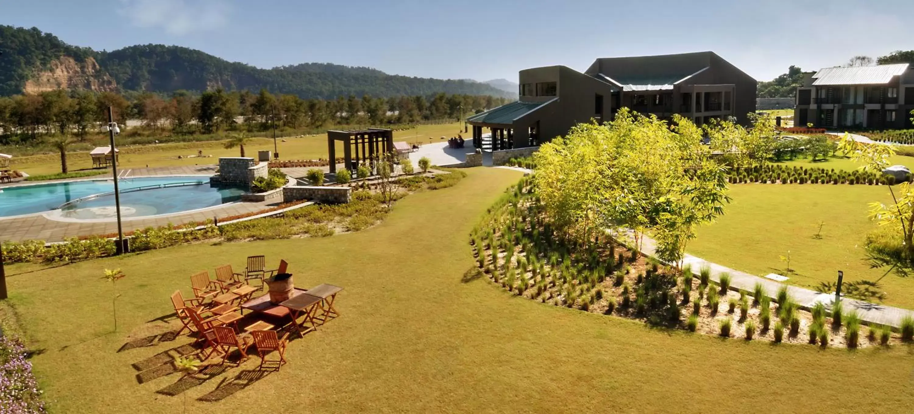 Garden in Namah Resort Jim Corbett, a member of Radisson Individuals