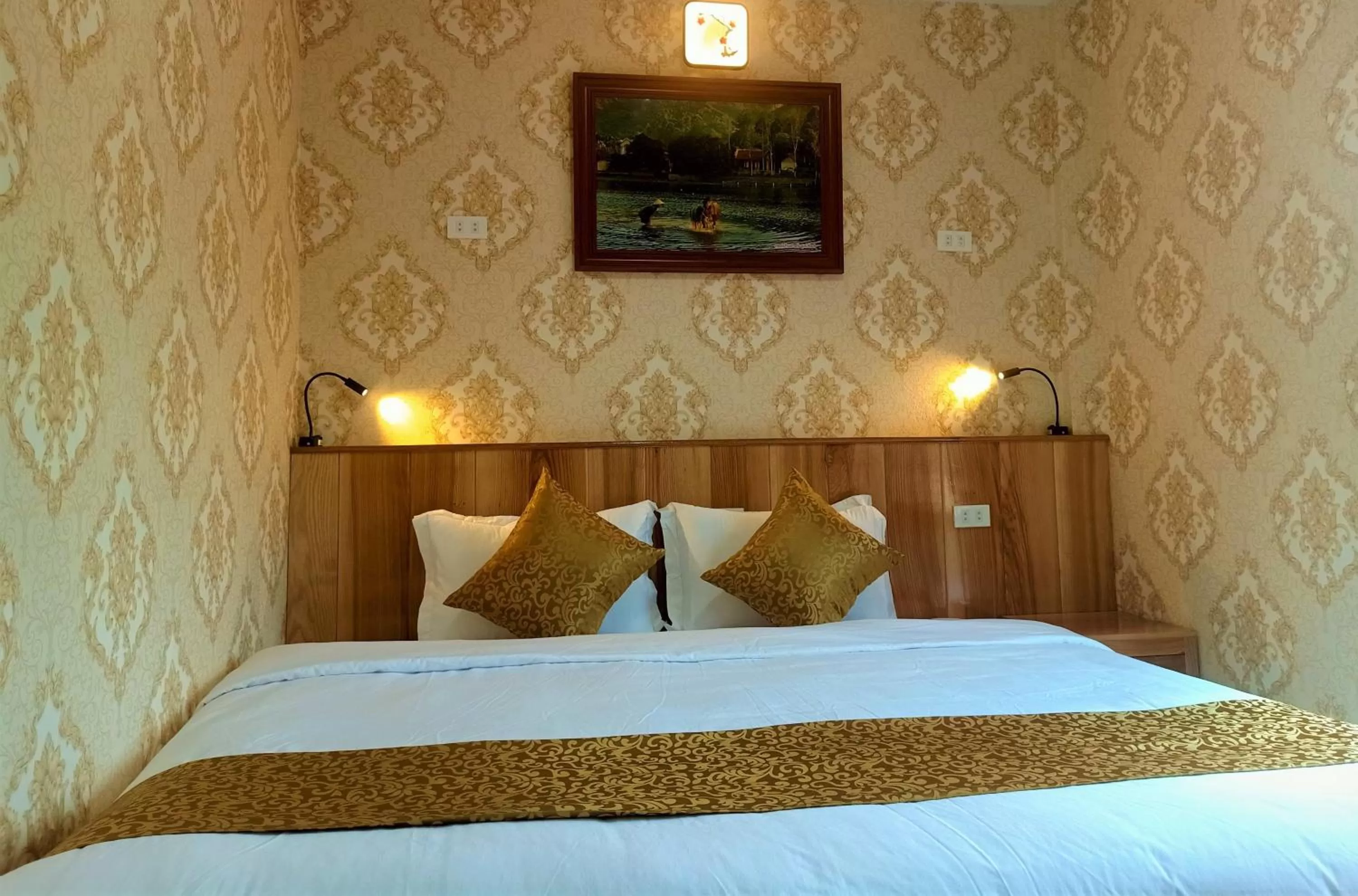 Bed in Cozynibi Hotel