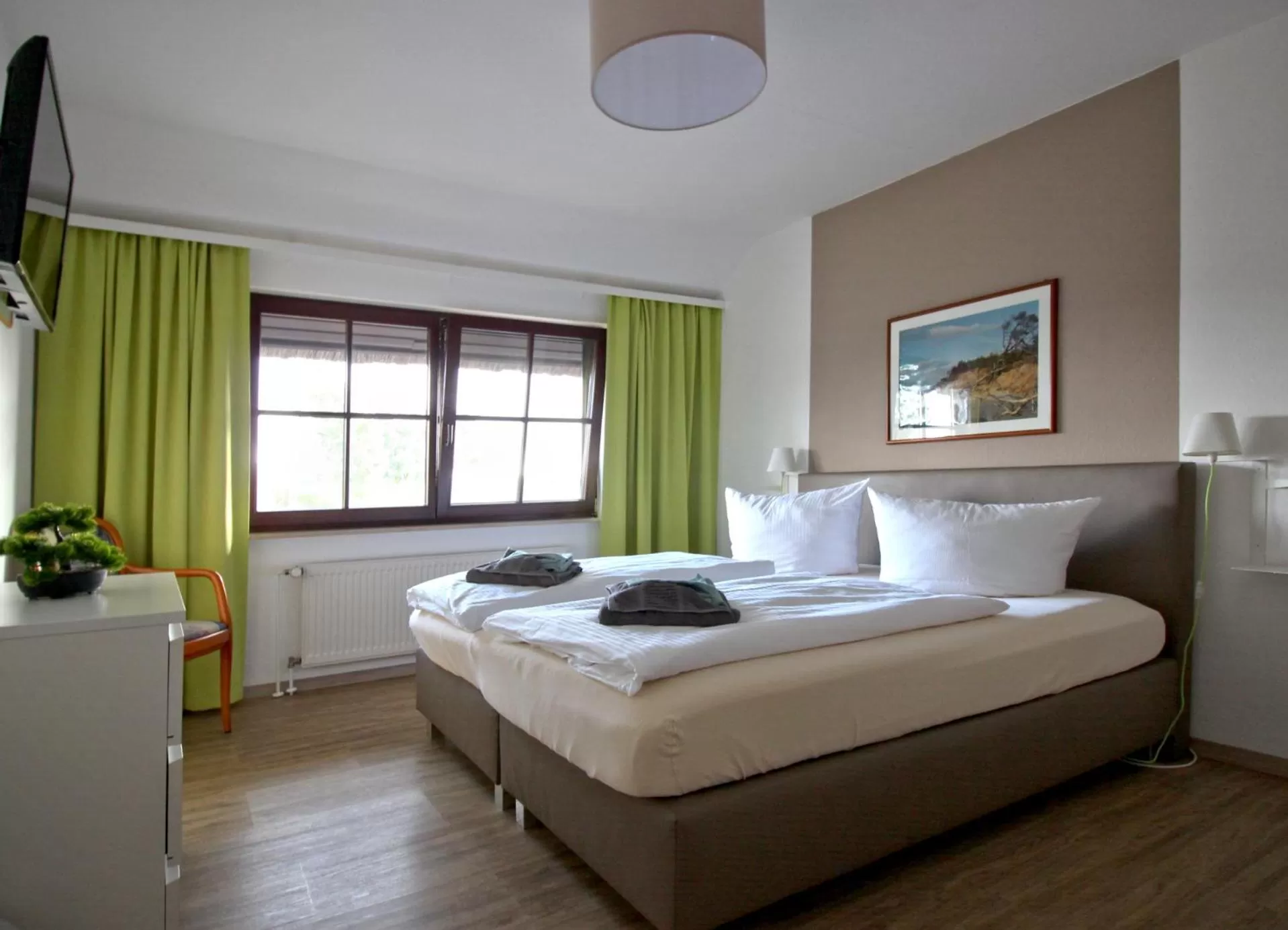 Bedroom, Bed in Mare Balticum Urlaub auf Rügen