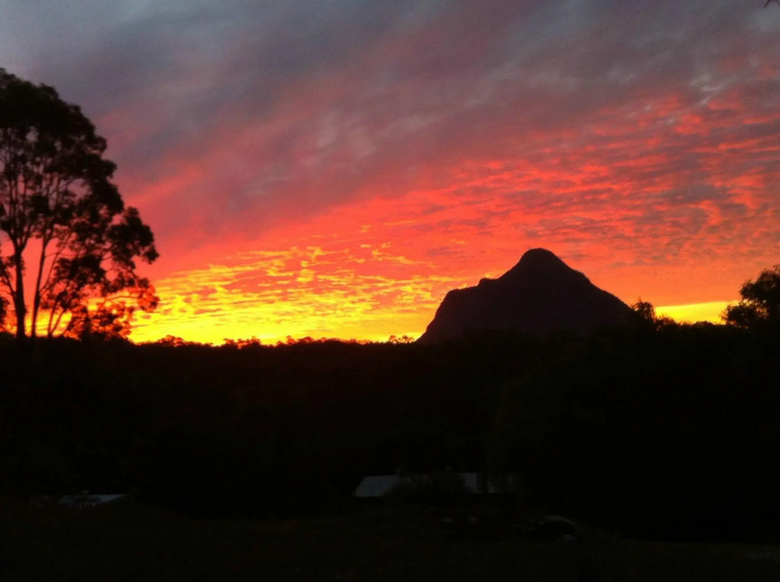 Natural landscape, Sunrise/Sunset in Glass On Glasshouse