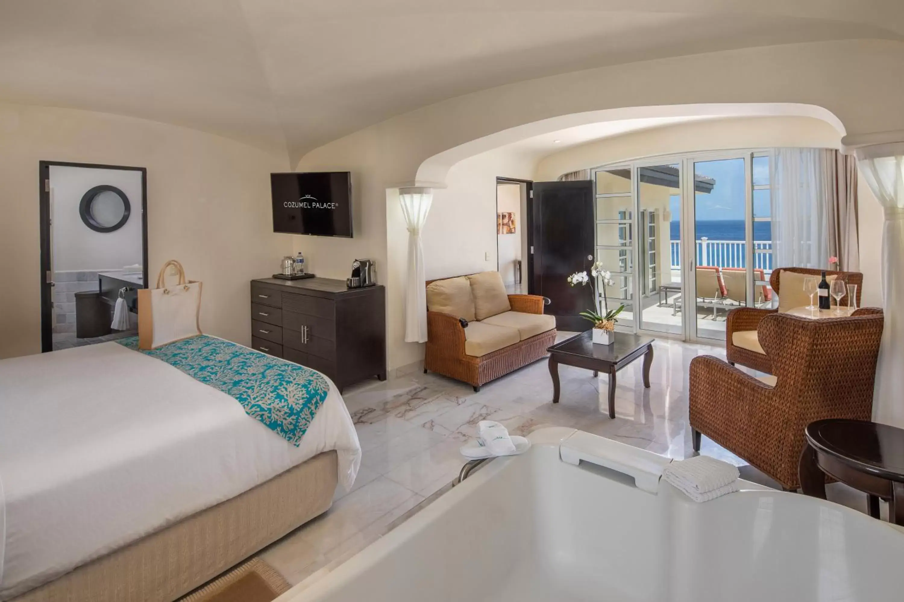 Bedroom in Cozumel Palace-All Inclusive