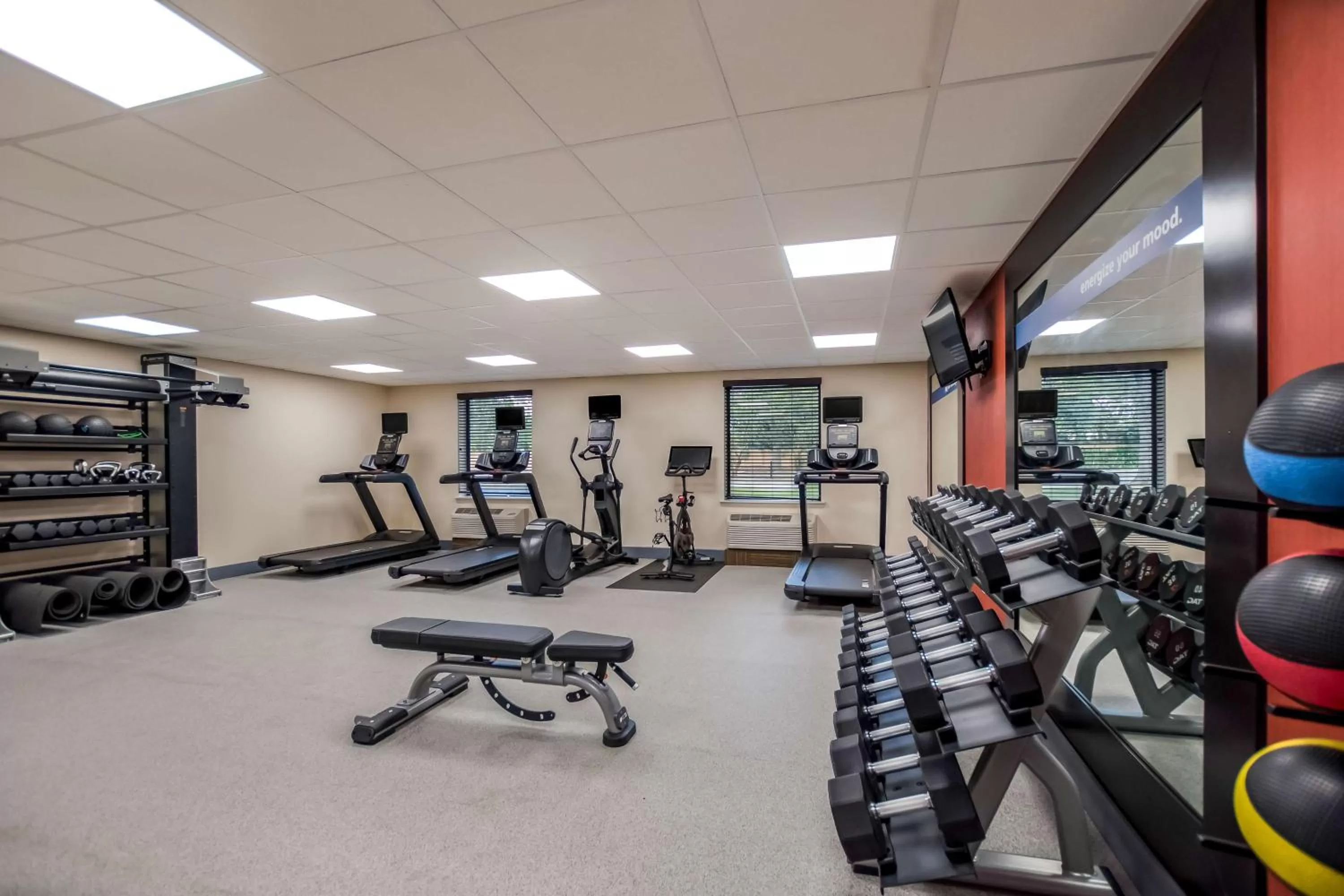 Fitness centre/facilities in Hampton Inn Winter Haven